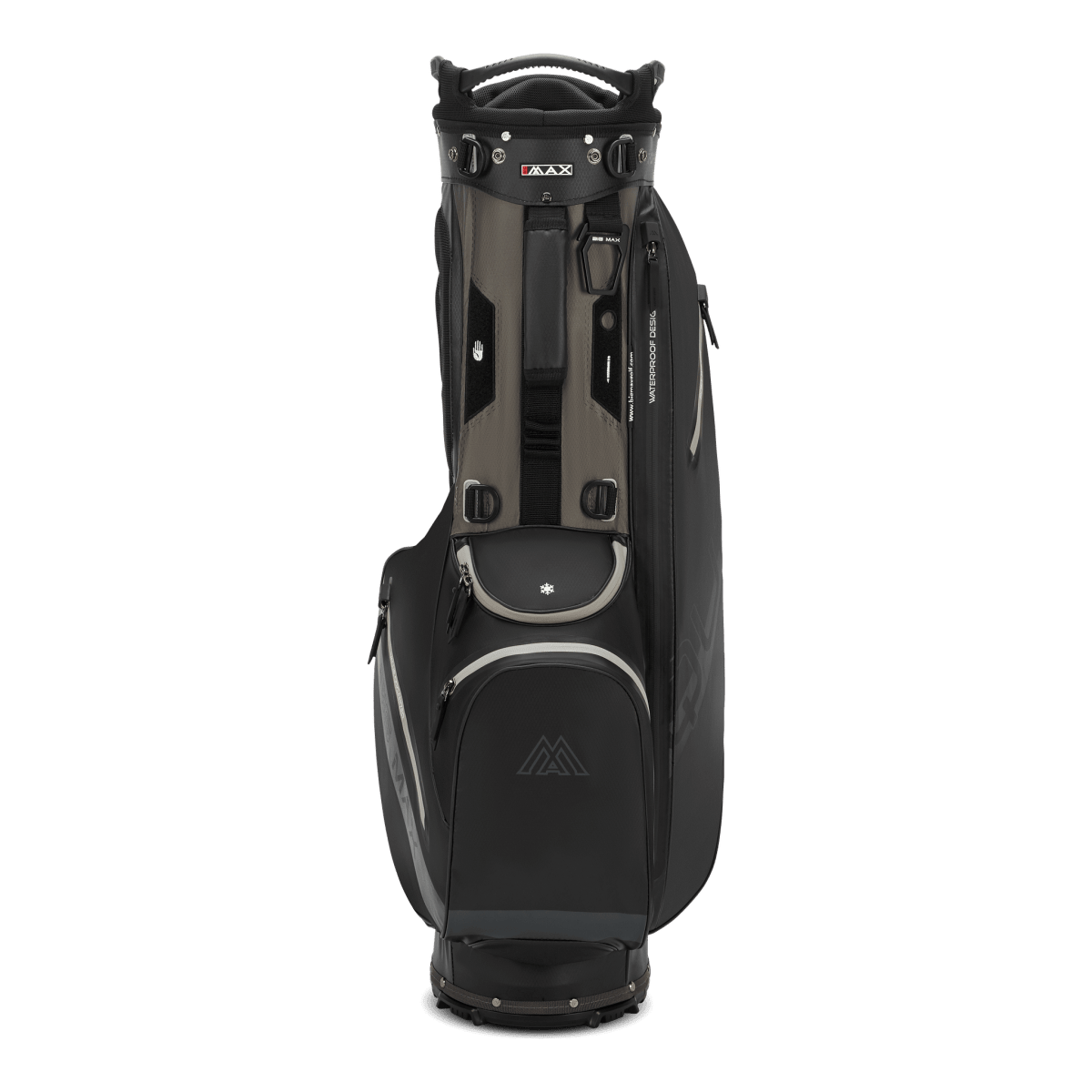 Big Max Aqua Eight H Stand Golf Bag - Black / Charcoal - Big Max