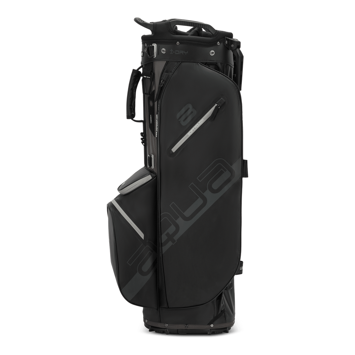 Big Max Aqua Eight H Stand Golf Bag - Black / Charcoal