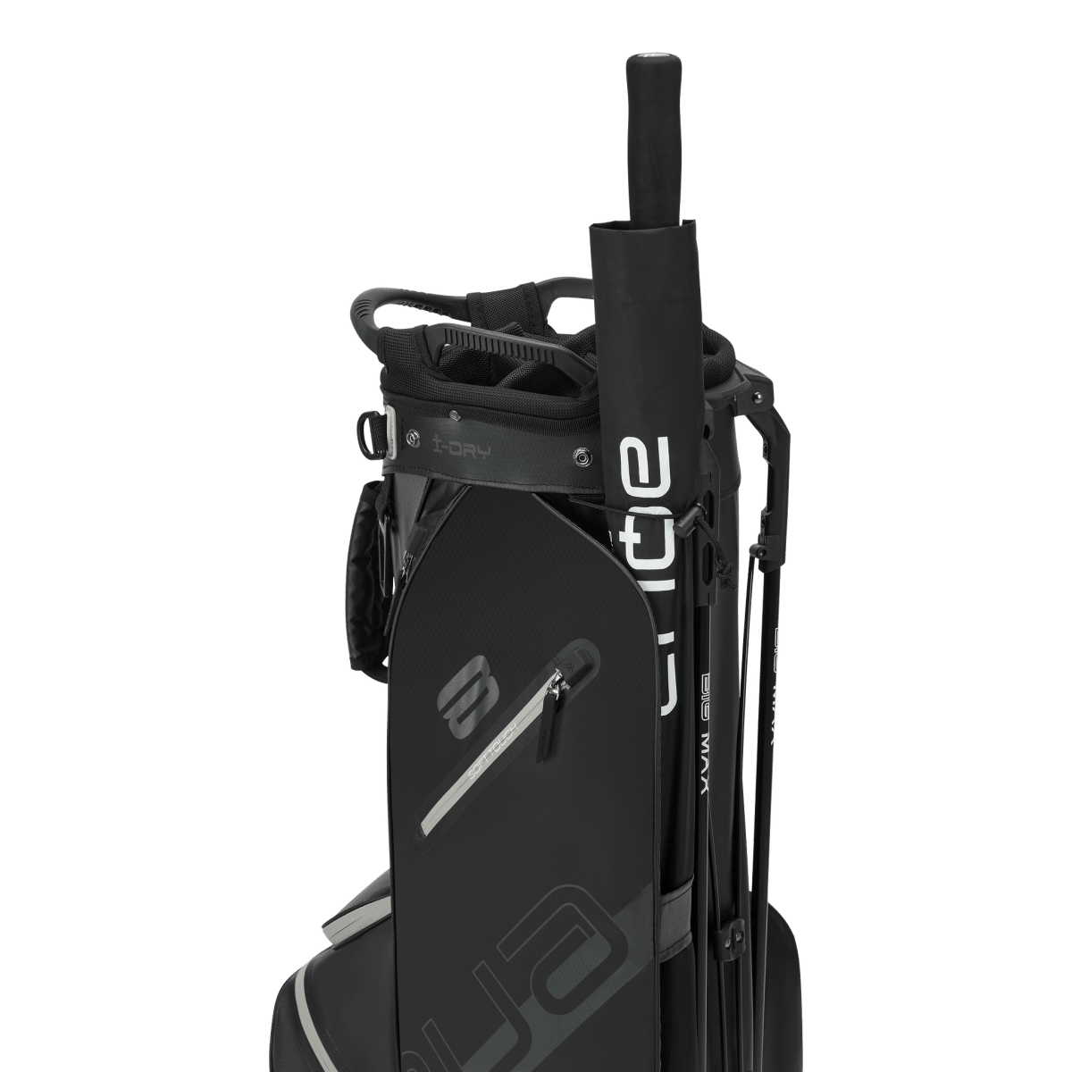 Big Max Aqua Eight H Stand Golf Bag - Black / Charcoal - Big Max