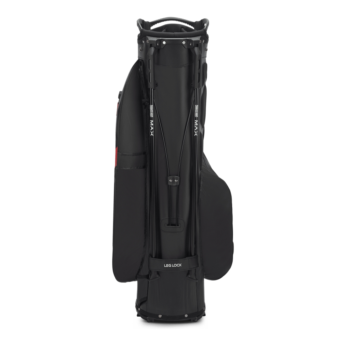 Big Max Aqua Eight H Stand Golf Bag - Black / Red - Big Max
