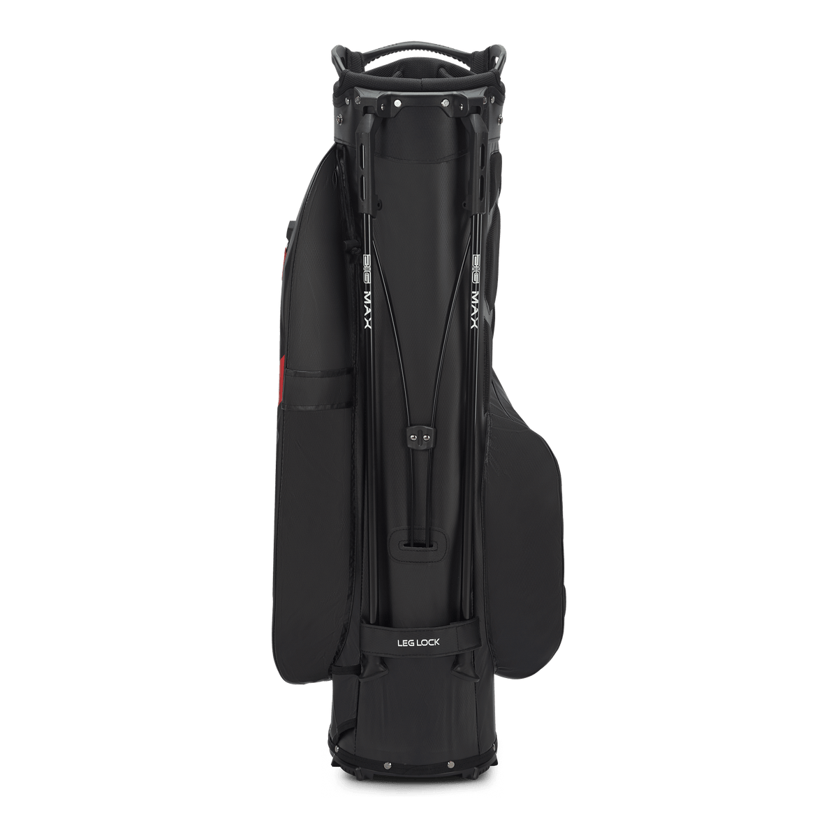 Big Max Aqua Eight H Stand Golf Bag - Black / Red