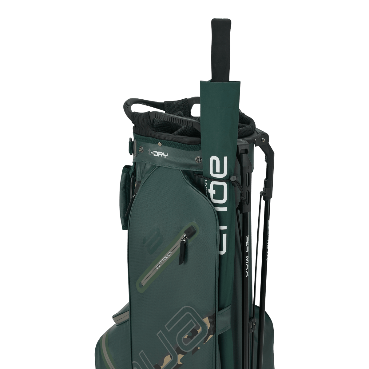 Big Max Aqua Eight H Stand Golf Bag - Forest Green / Green Camo - Big Max