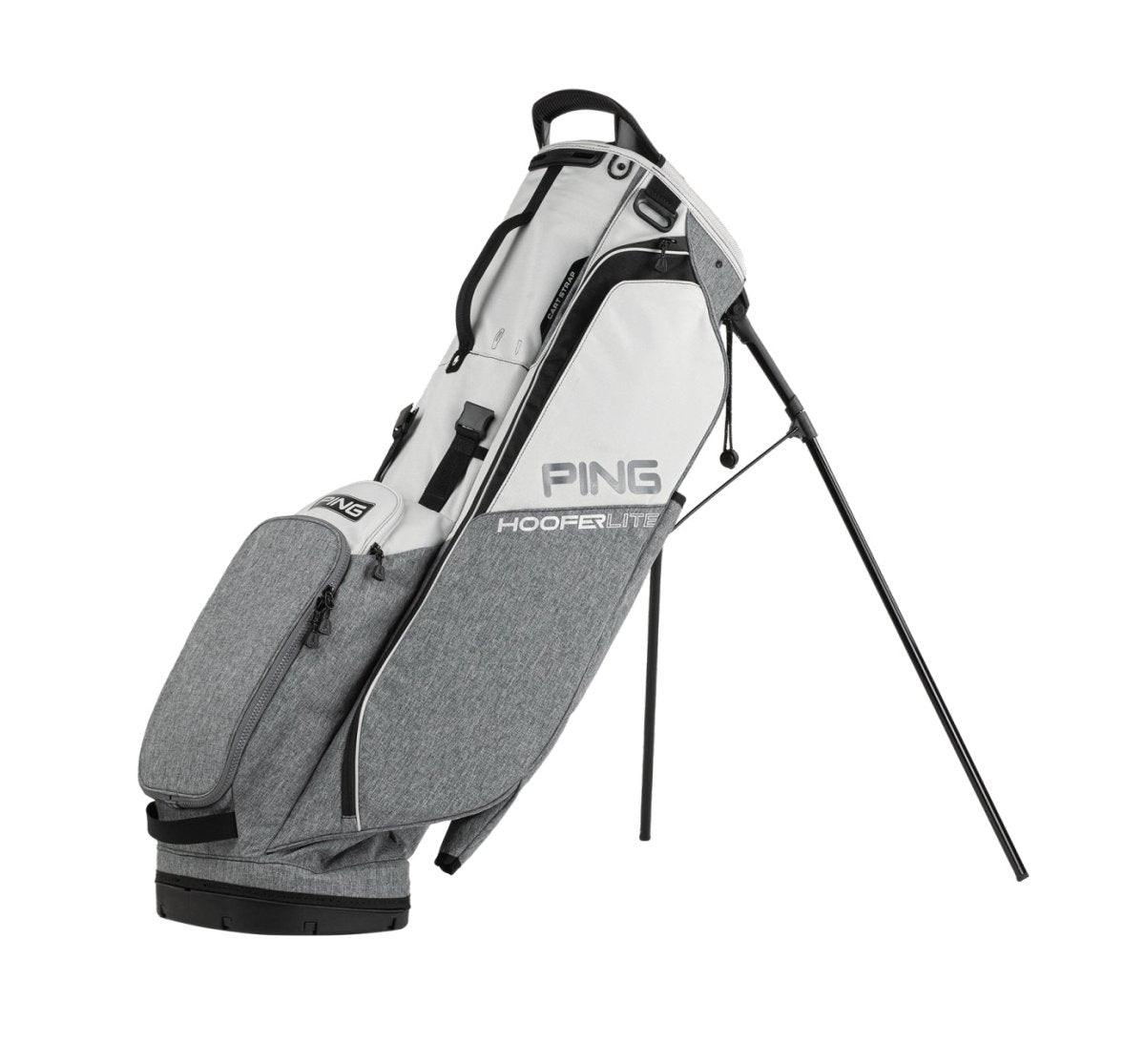 Ping Hoofer Lite 231 Stand Bag - Heather Grey/Platinum/Black - Ping