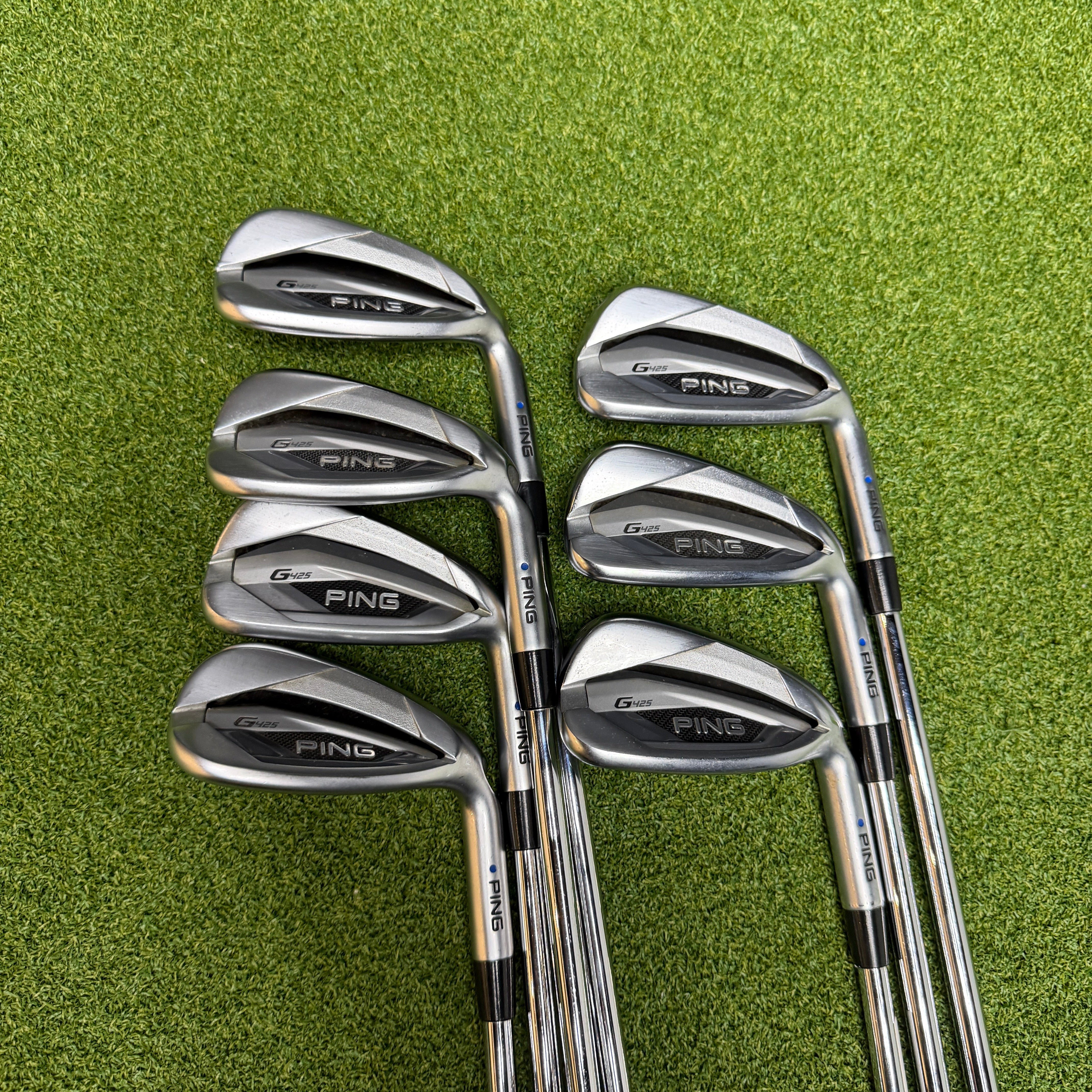 Ping G425 Irons / 5-SW / Blue Dot / AWT 2.0 / Regular Flex