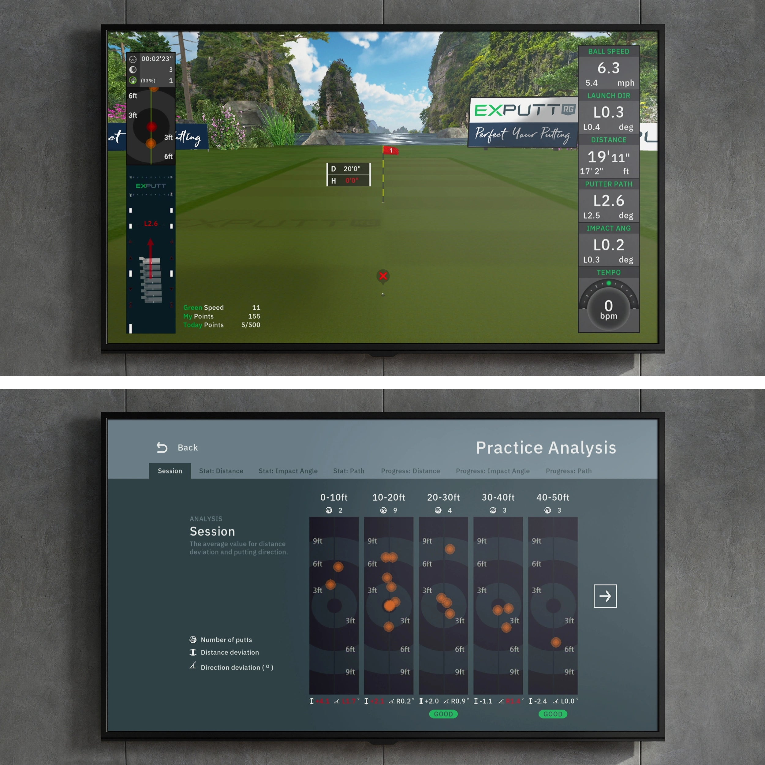 Exputt RG Golf Putting Simulator