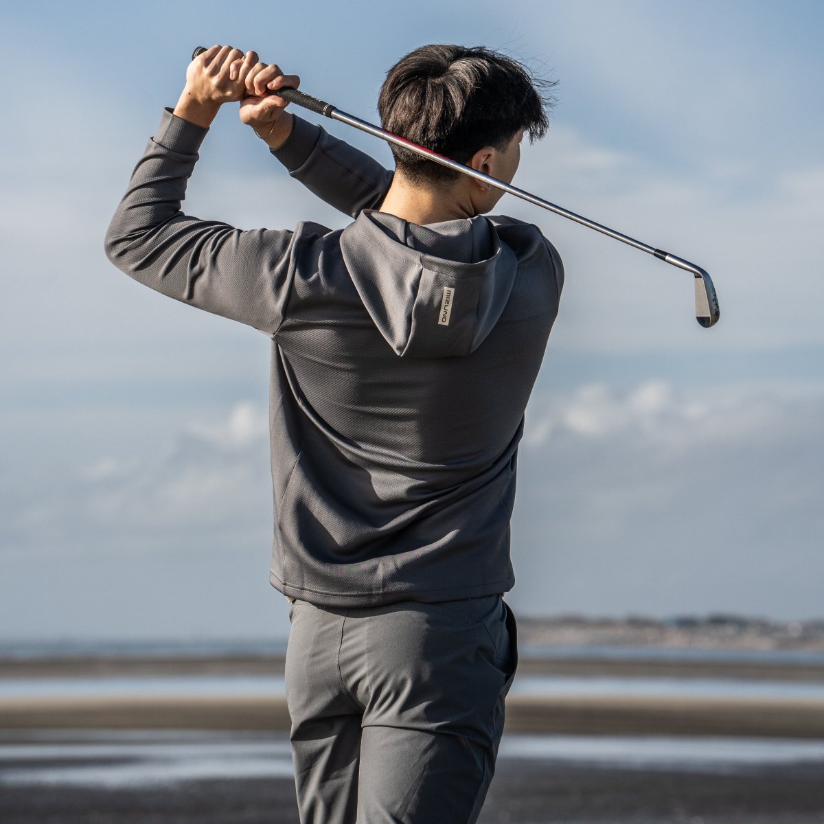 Mizuno G - Style LS Hoodie 2.0 - Lava Smoke - Mizuno