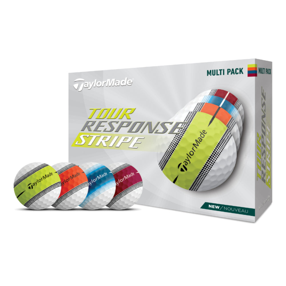 TaylorMade Tour Response Stripe Multipack Golf Balls