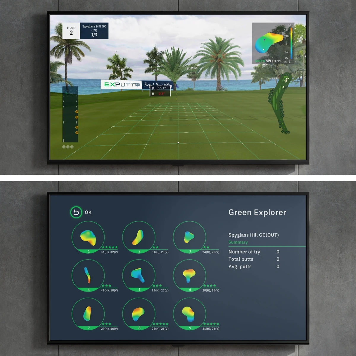 Exputt RG Golf Putting Simulator - Exputt