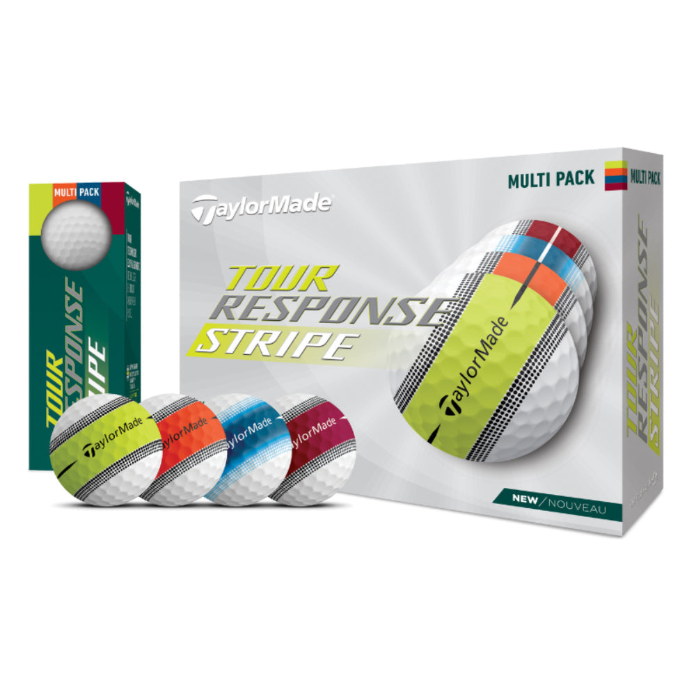 TaylorMade Tour Response Stripe Multipack Golf Balls