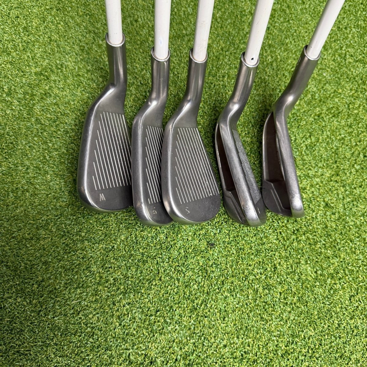 Ping Faith Ladies Irons / 7 - PW+SW / Ping ULT 200 Ultra Lite Ladies Flex Shaft - Ping