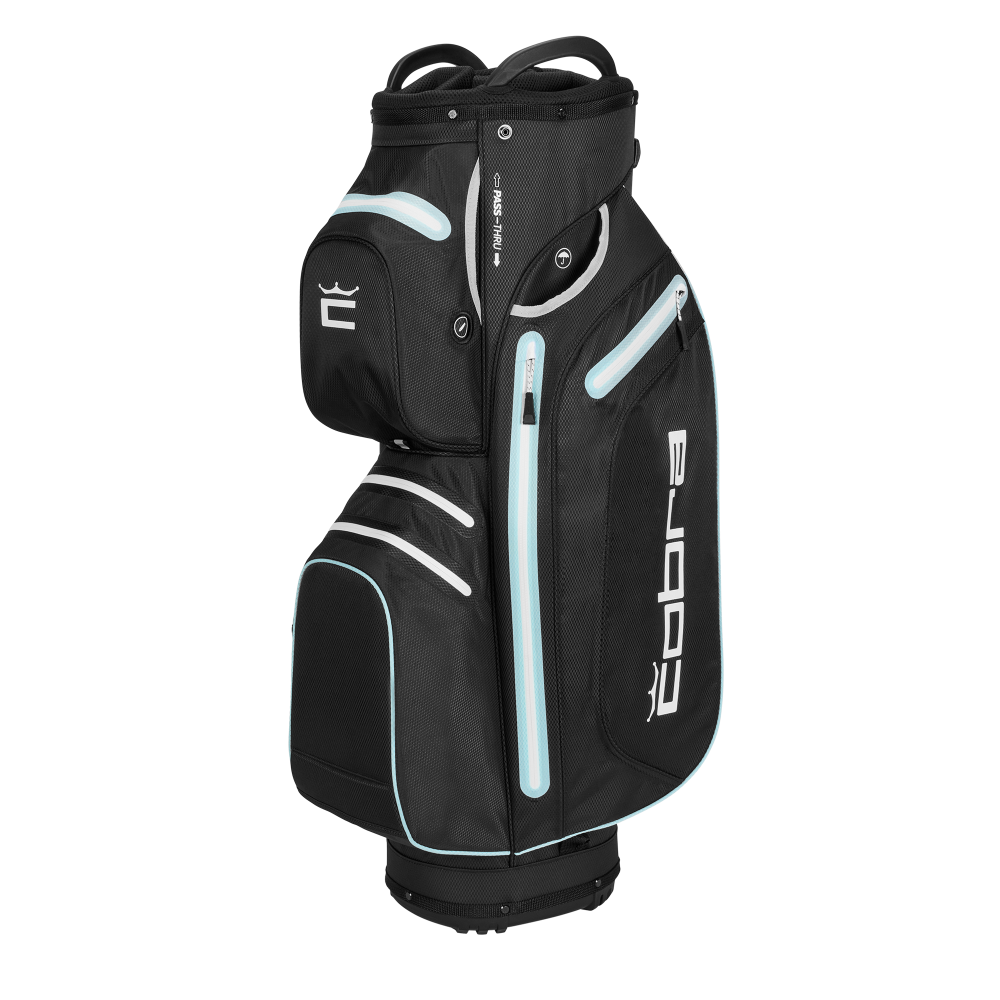 Cobra Ultradry Pro Cart Bag - Puma Black / Cool Blue