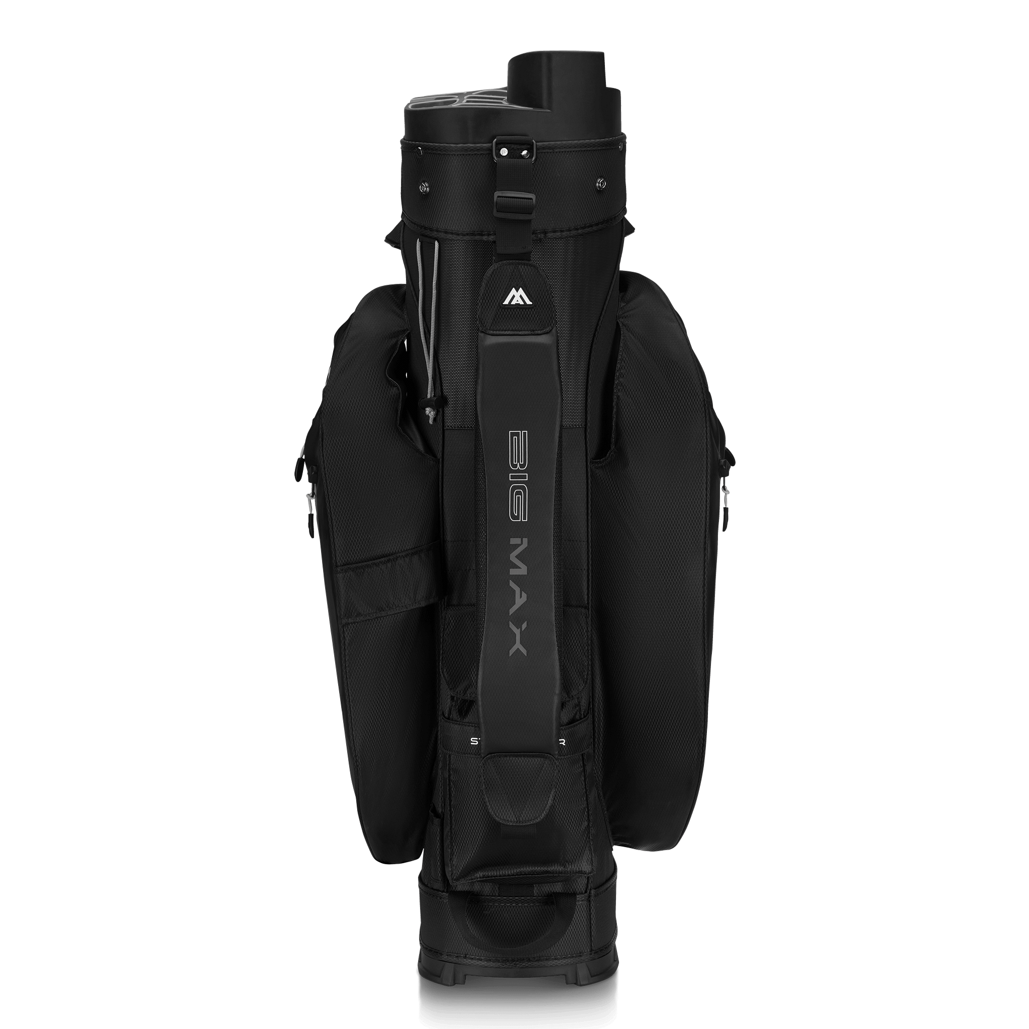 Big Max Dri Lite Silencio 3 Organiser Golf Cart Bag - Black