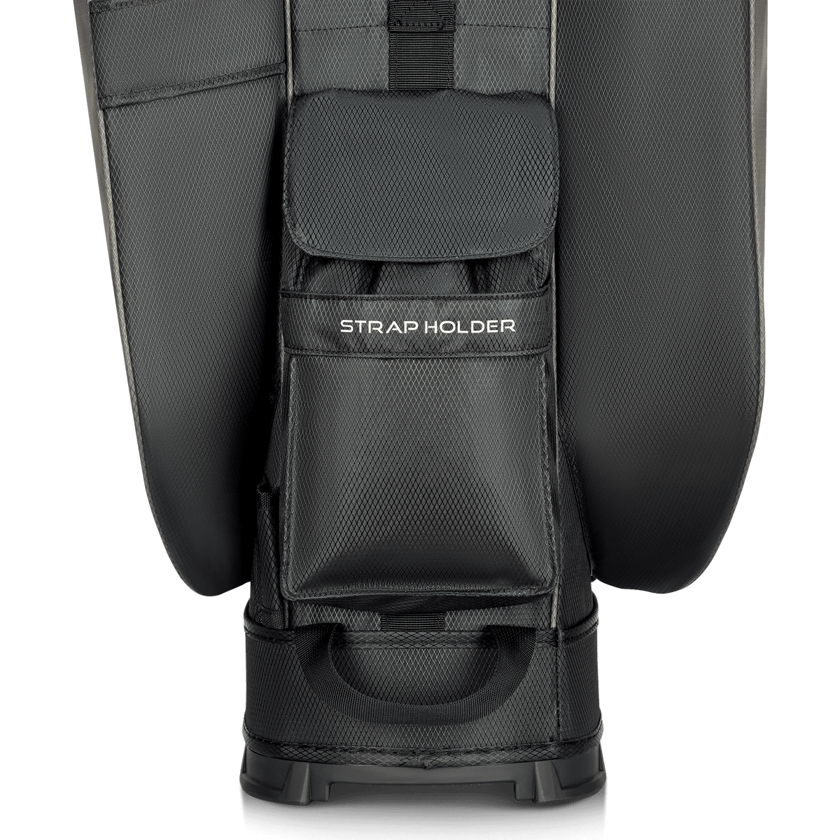 Big Max Dri Lite Silencio 3 Organiser Golf Cart Bag - Charcoal / Black / Fuchsia