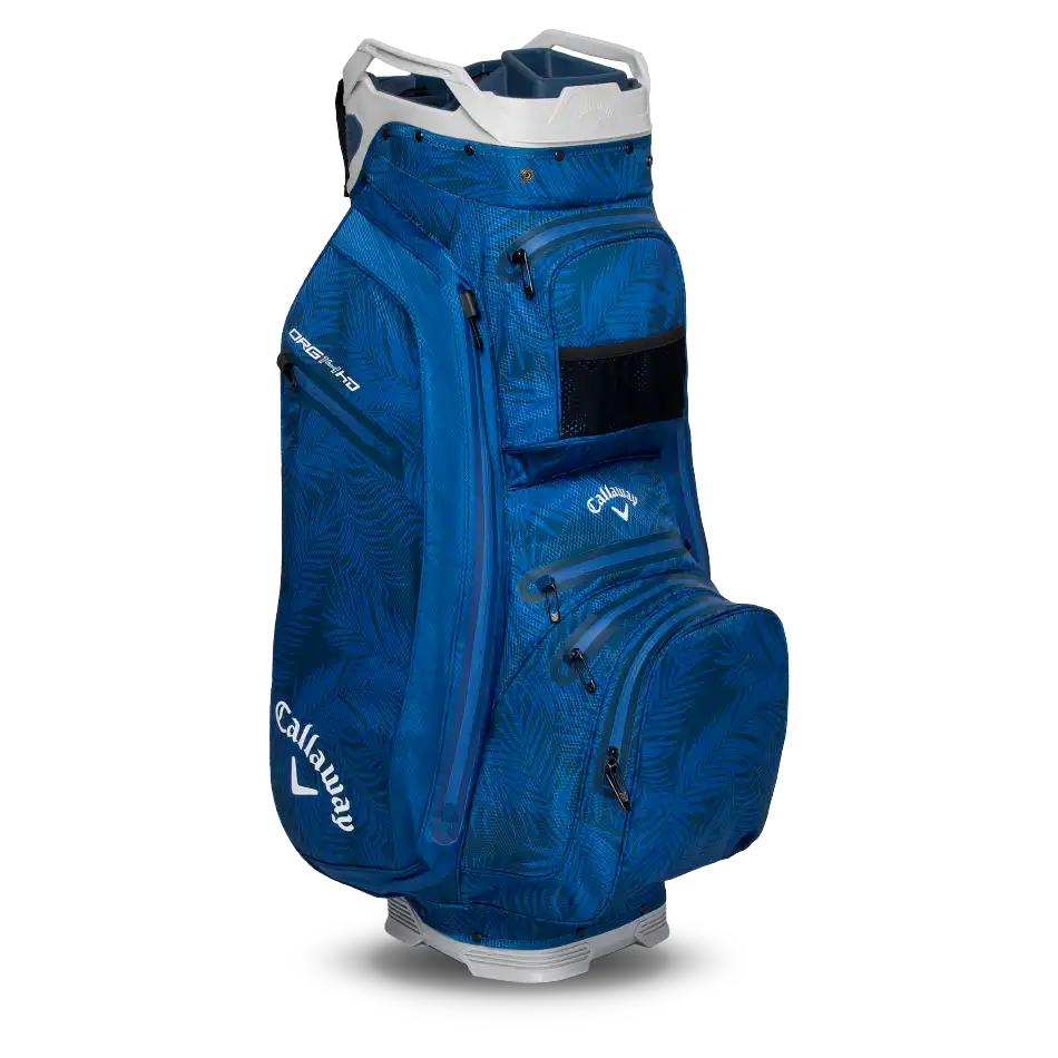 Callaway Org 14 HD Cart Bag 25 - Blue Palms/Light Grey