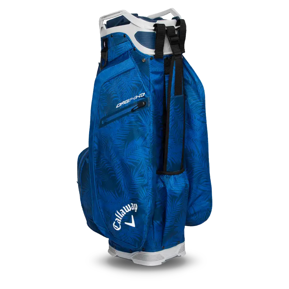 Callaway Org 14 HD Cart Bag 25 - Blue Palms/Light Grey