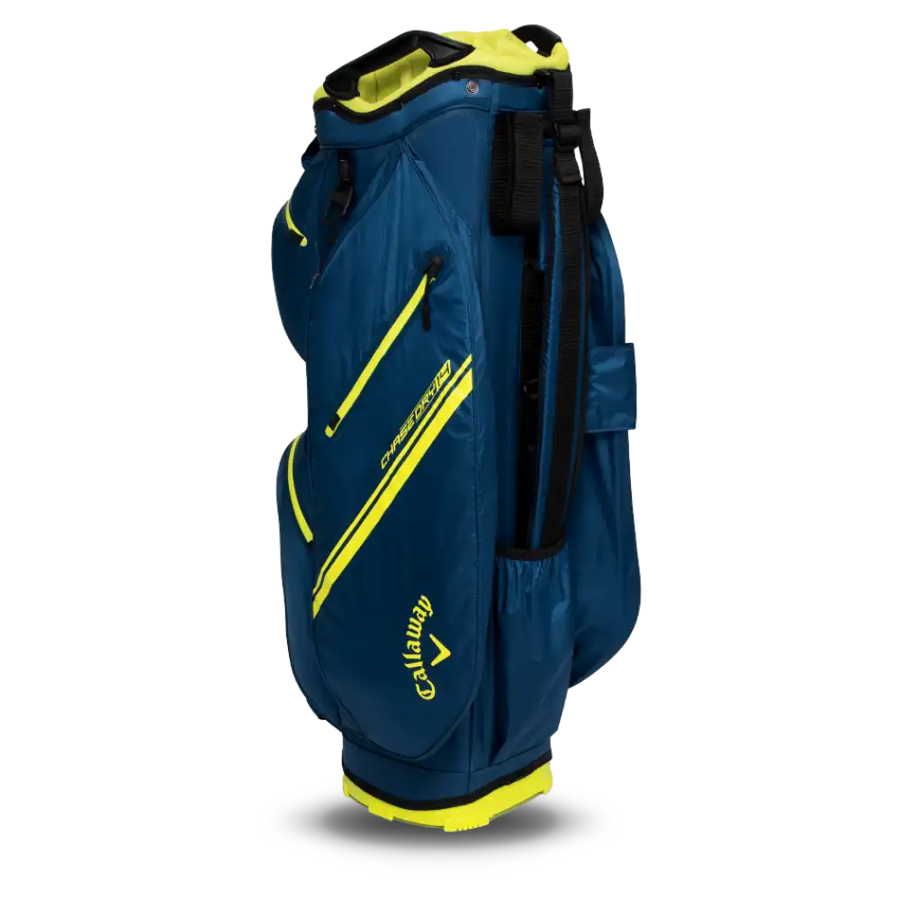 Callaway Chase Dry 14 Cart Bag 25 - Navy/Florescent Yellow