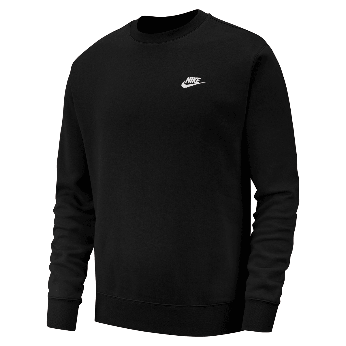 Nike NSW Club Crew Pullover - Black - Nike Golf