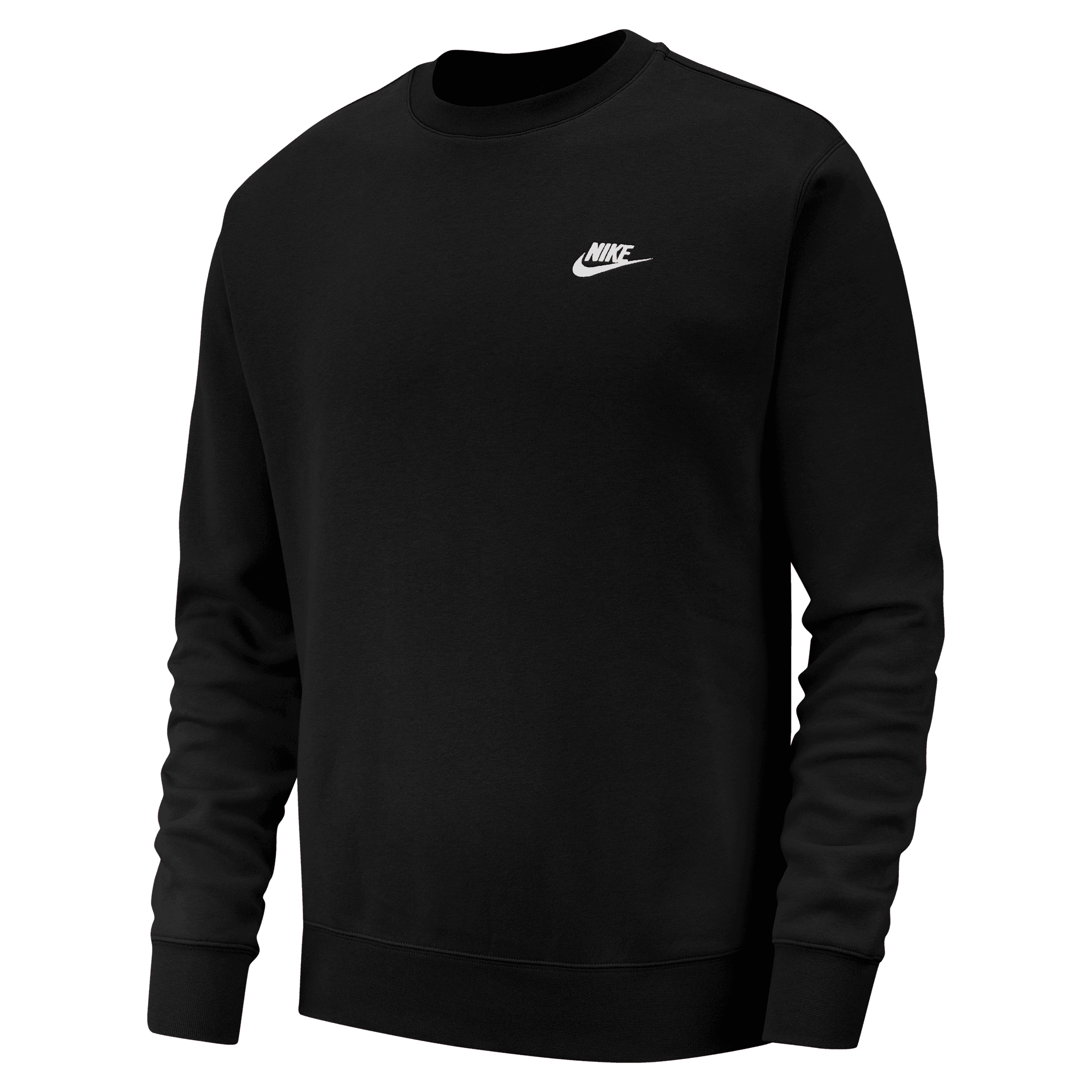 Nike NSW Club Crew Pullover - Black