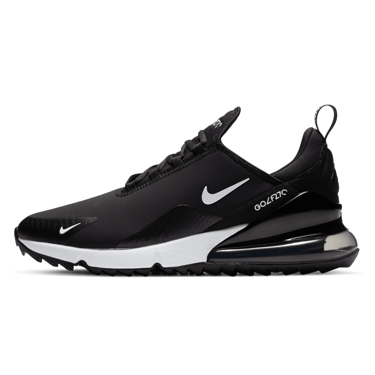 Nike Air Max 270G Spikeless Golf Shoes - Black/White/Hot Punch - Nike Golf