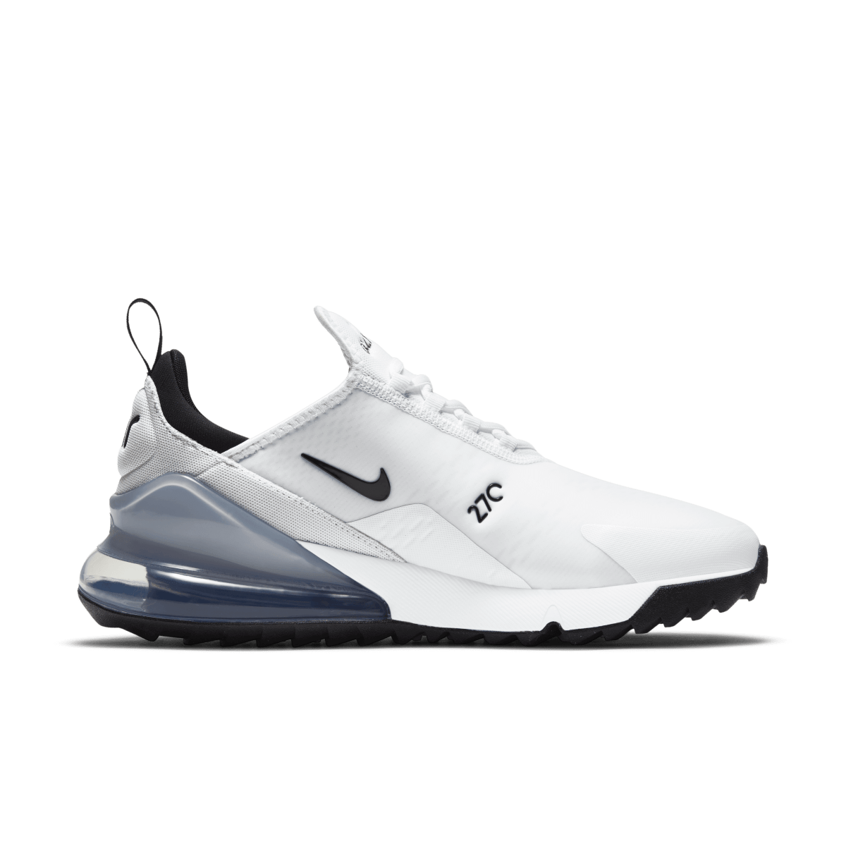Nike Air Max 270G Spikeless Golf Shoes - White/Black/Pure Platinum - Nike Golf