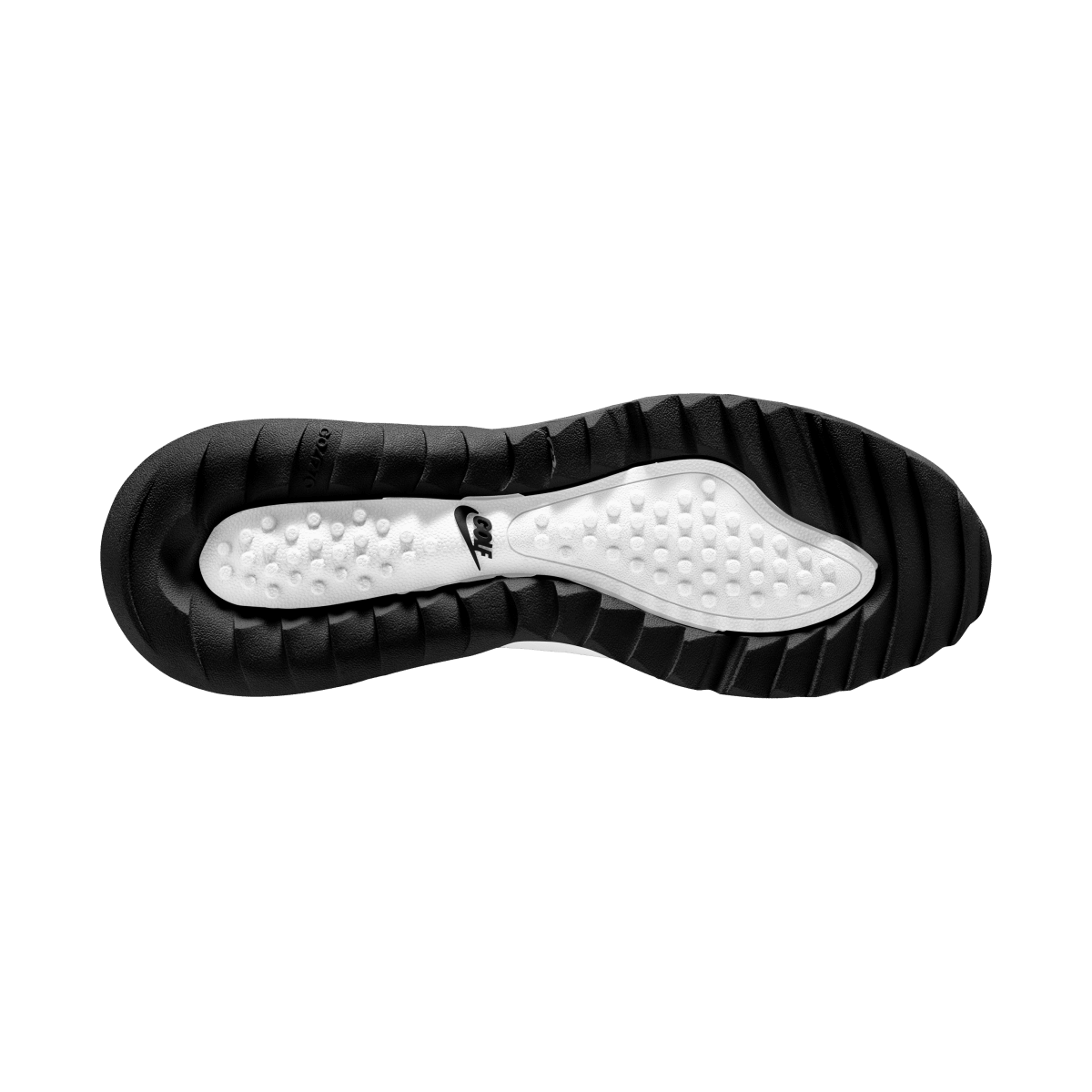 Nike Air Max 270G Spikeless Golf Shoes - White/Black/Pure Platinum - Nike Golf