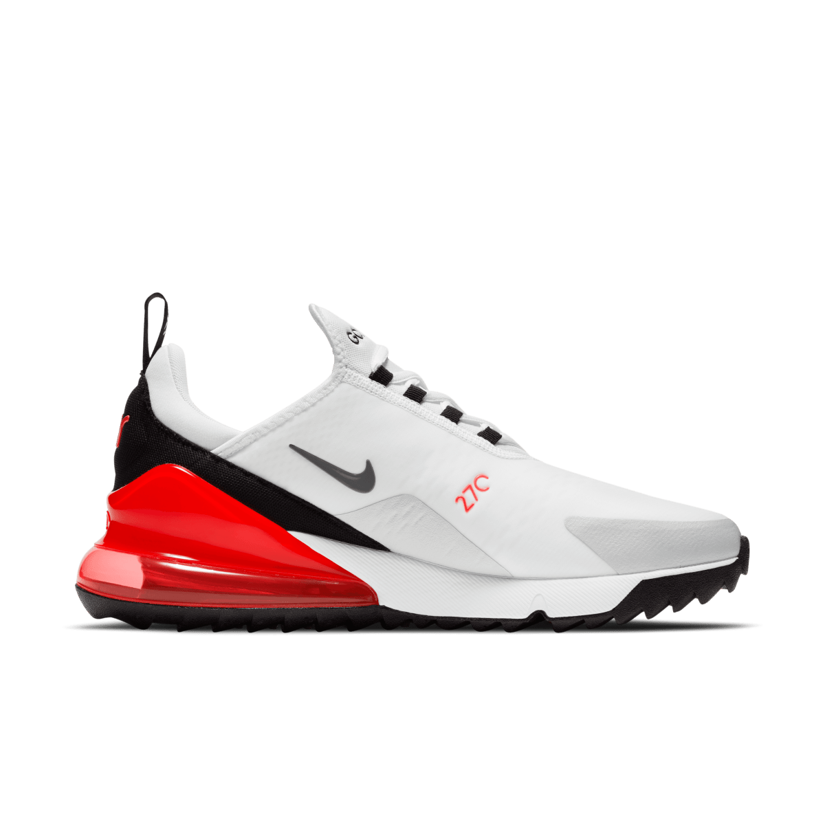 Nike Air Max 270G Spikeless Golf Shoes - White/Cool Grey - Natural Grey - Nike Golf