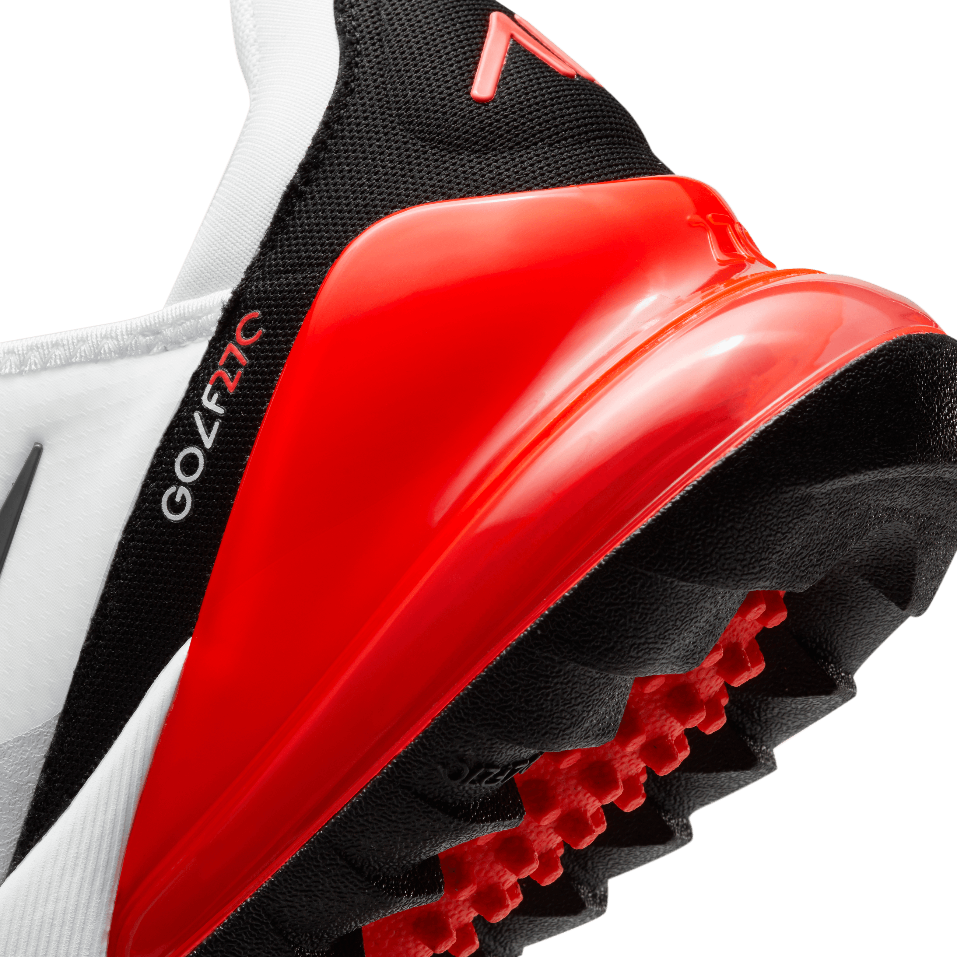 Nike Air Max 270G Spikeless Golf Shoes - White/Cool Grey - Natural Grey