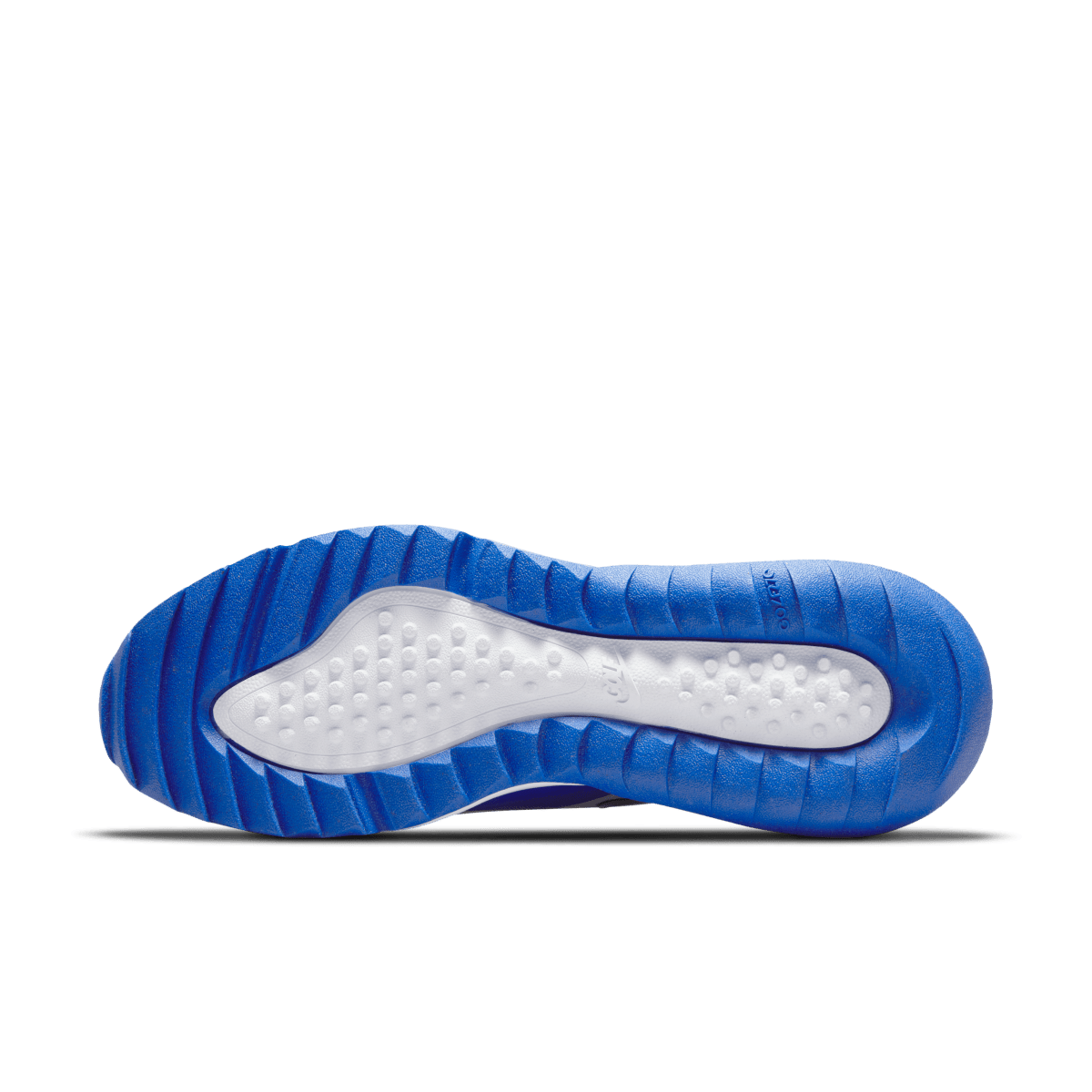 Nike Air Max 270G Spikeless Golf Shoes - White / Black - Racer Blue - Pure Platinum - Nike Golf