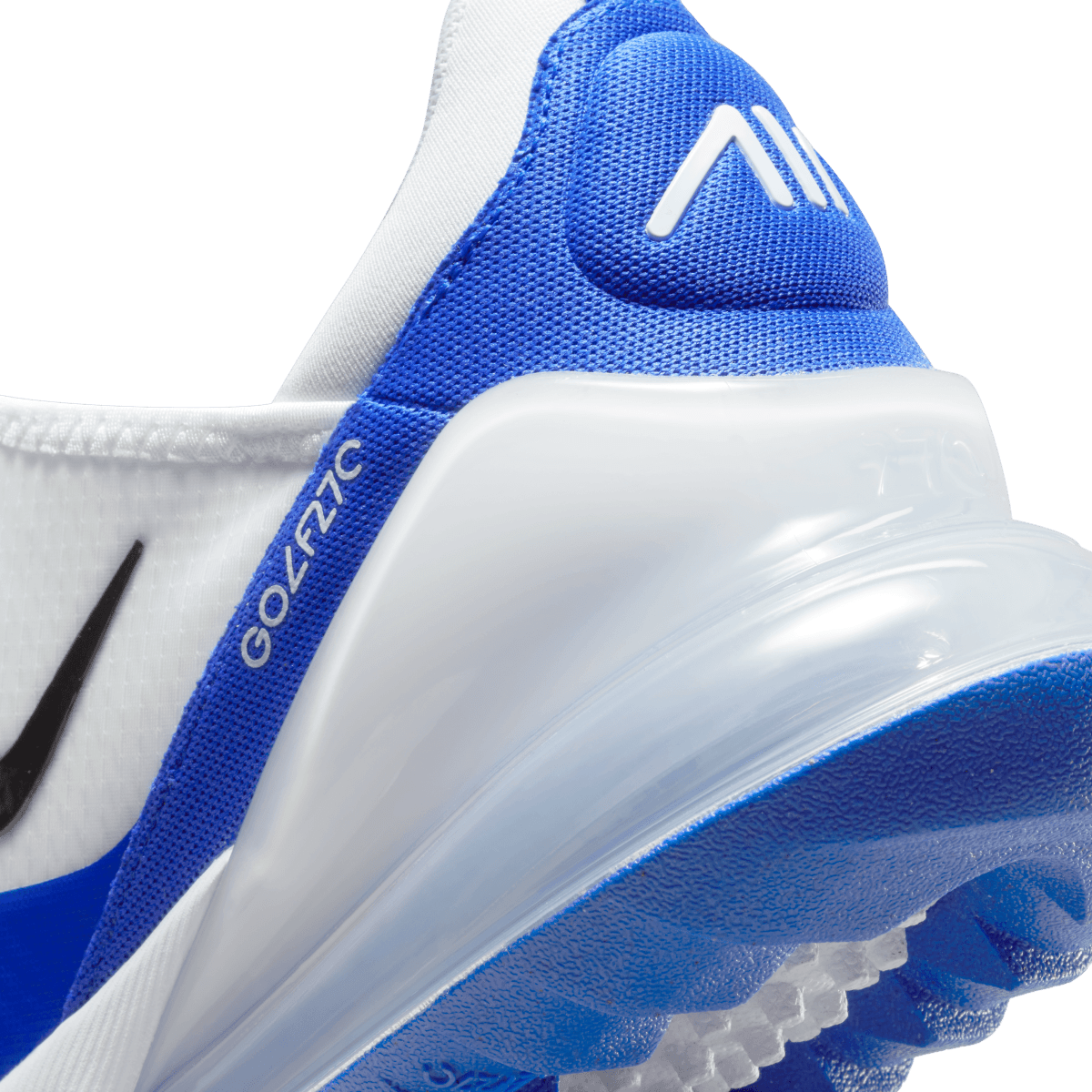 Nike Air Max 270G Spikeless Golf Shoes - White / Black - Racer Blue - Pure Platinum - Nike Golf