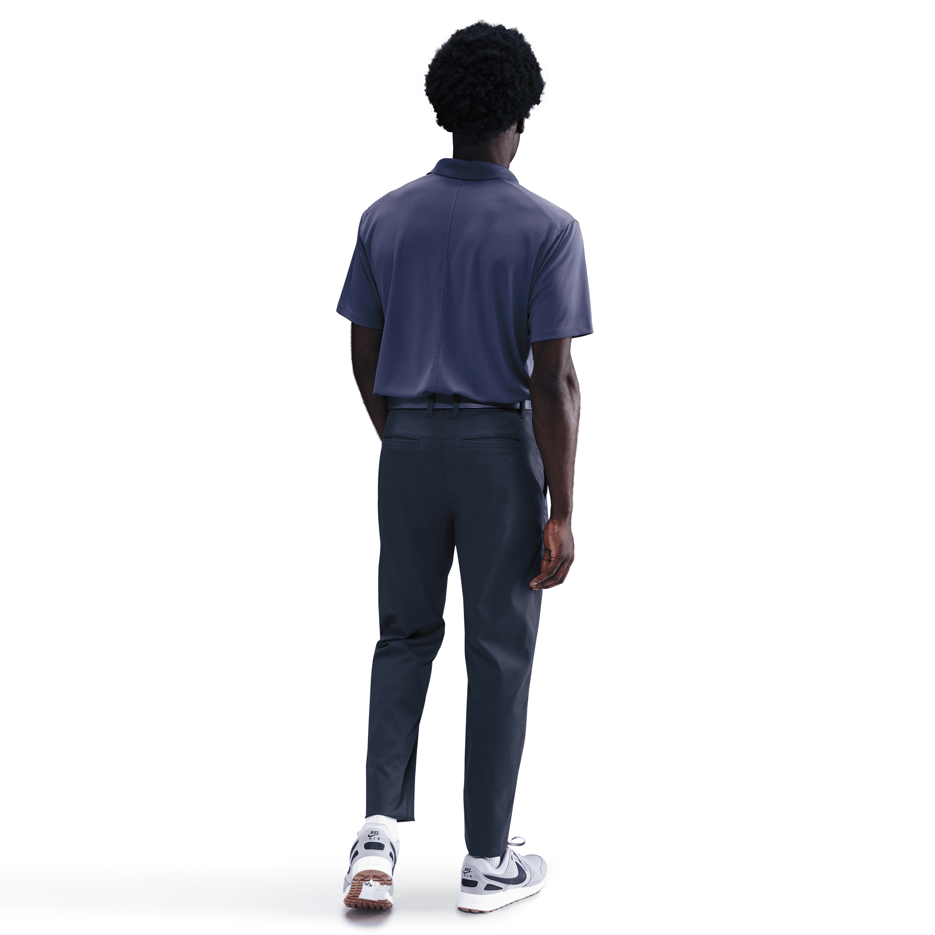 Nike DF Victory Solid Polo - Sanded Purple / Black