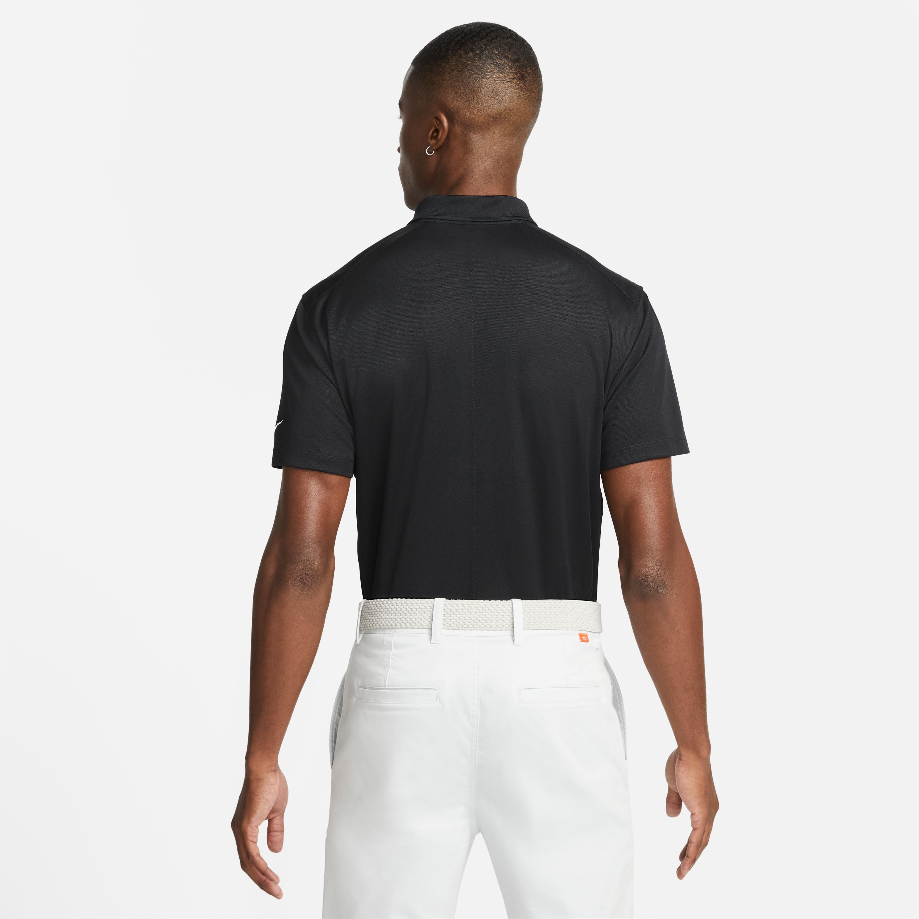 Nike DF Victory Solid Polo - Black / White