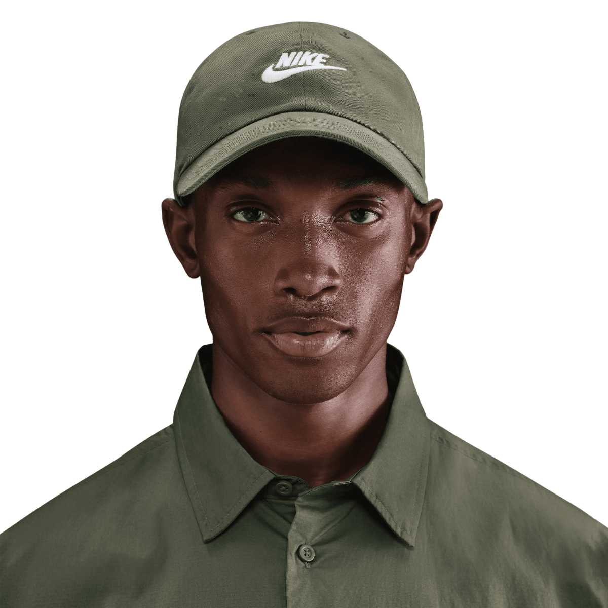 Nike Club Futura Wash Cap - Medium Olive - Nike Golf