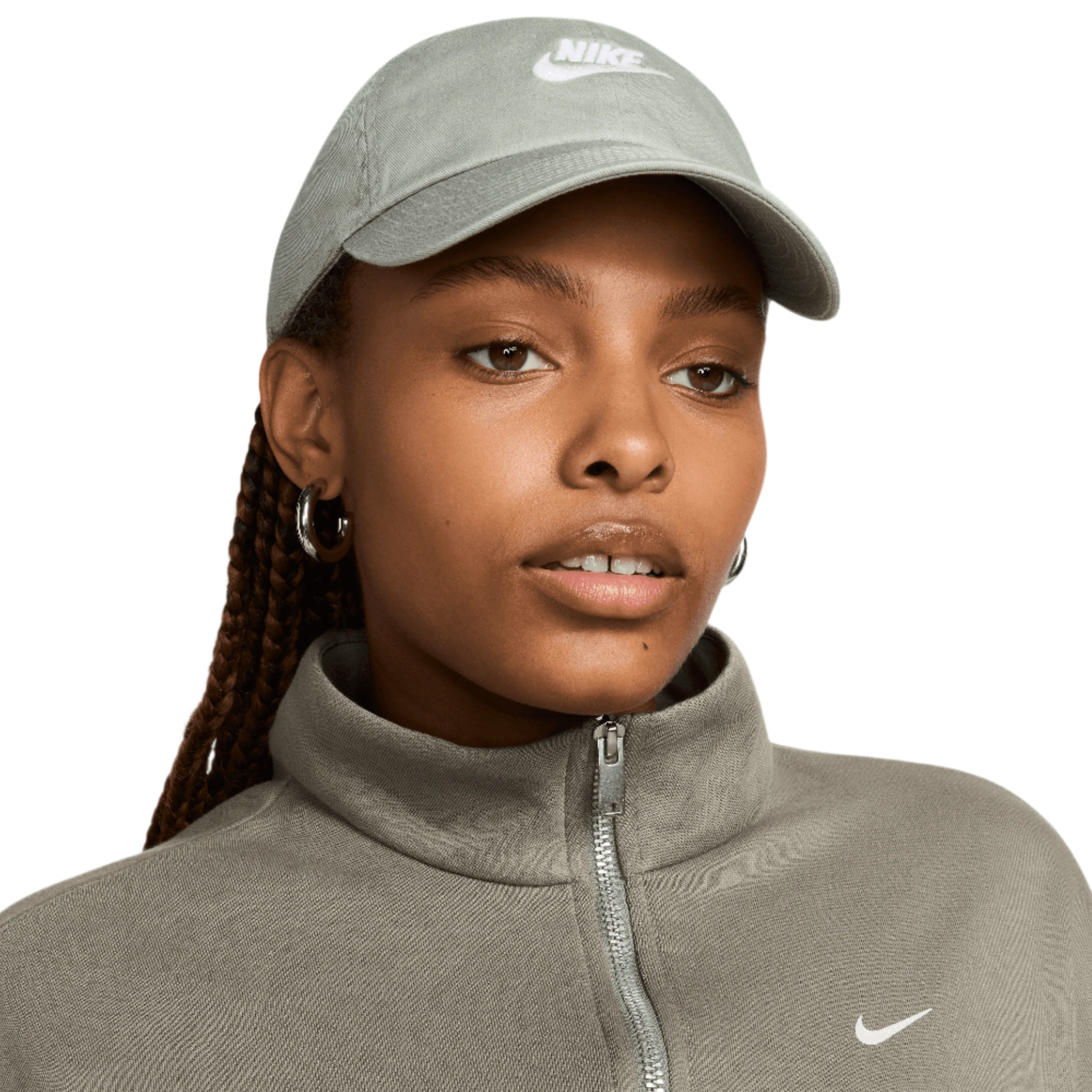 Nike Club Futura Wash Cap - Jade Horizon / White