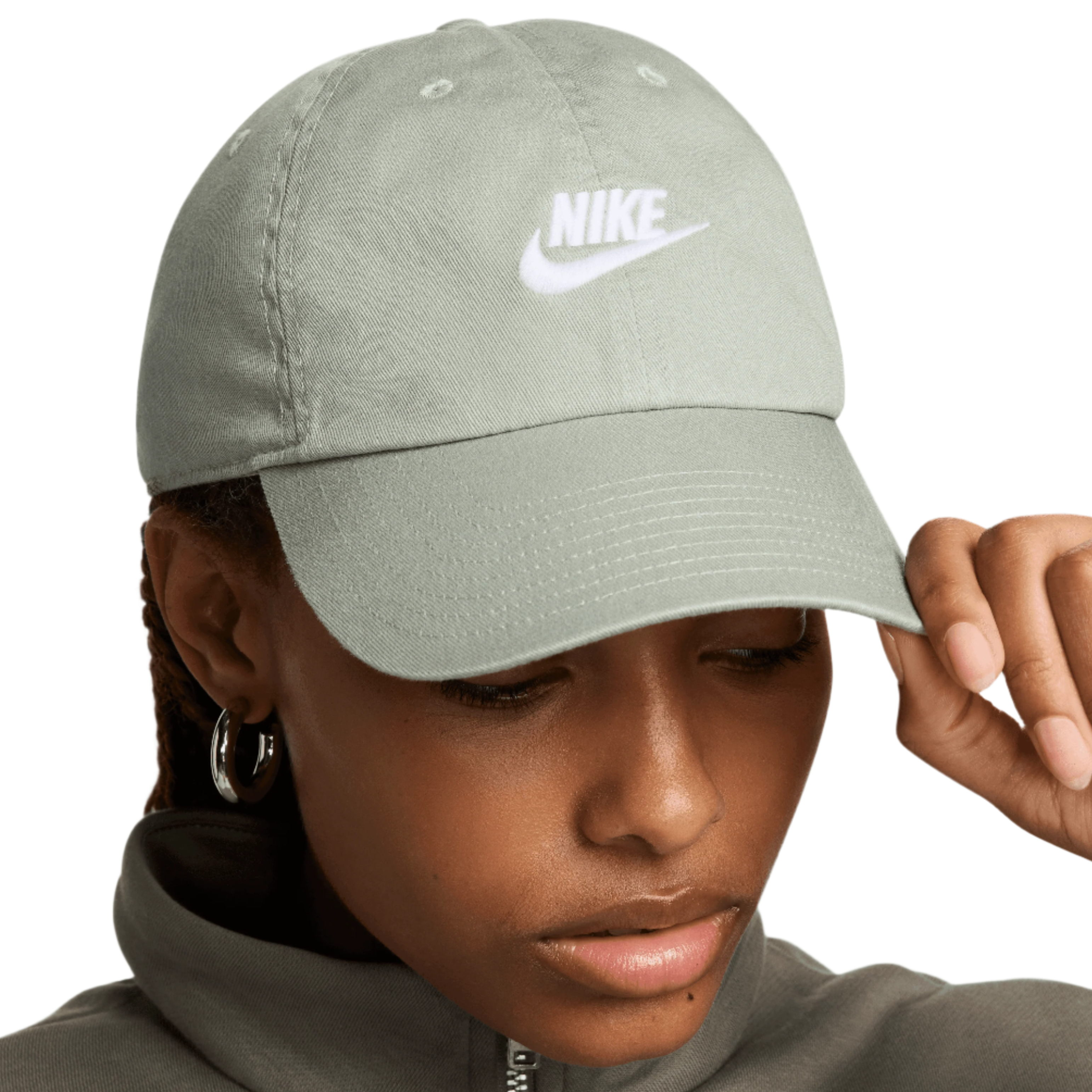 Nike Club Futura Wash Cap - Jade Horizon / White