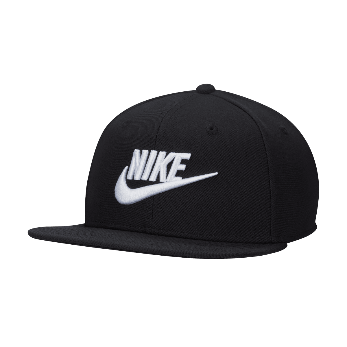 Nike Dri Fit Pro Structured Futura Cap - Black / White - Nike Golf