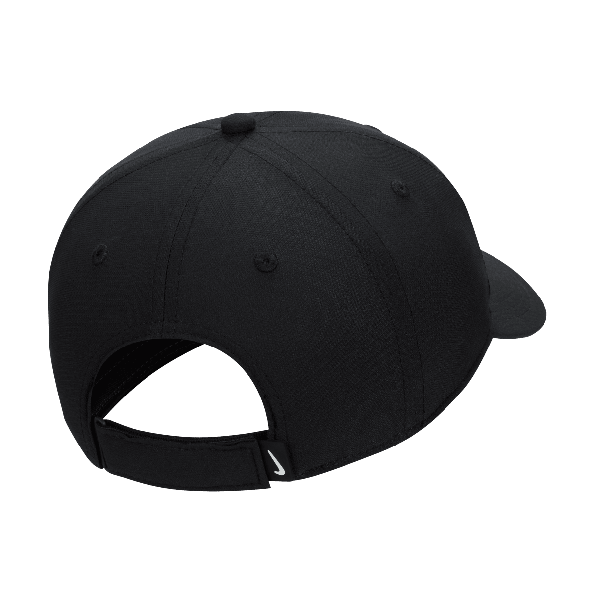Nike Structured Swoosh Club Cap - Black / White - Nike Golf