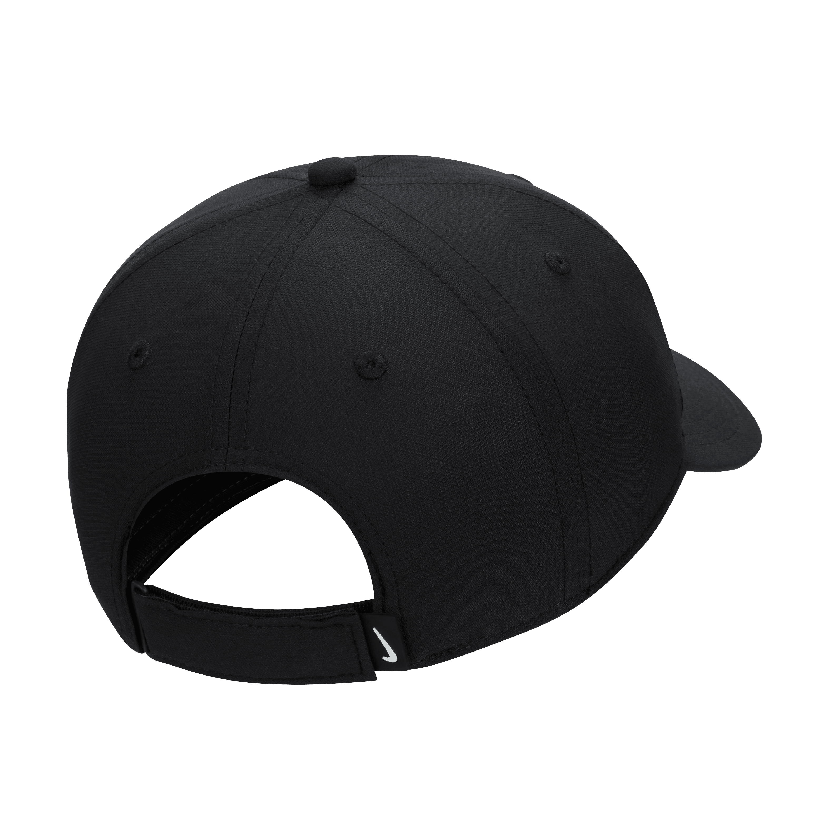 Nike Structured Swoosh Club Cap - Black / White