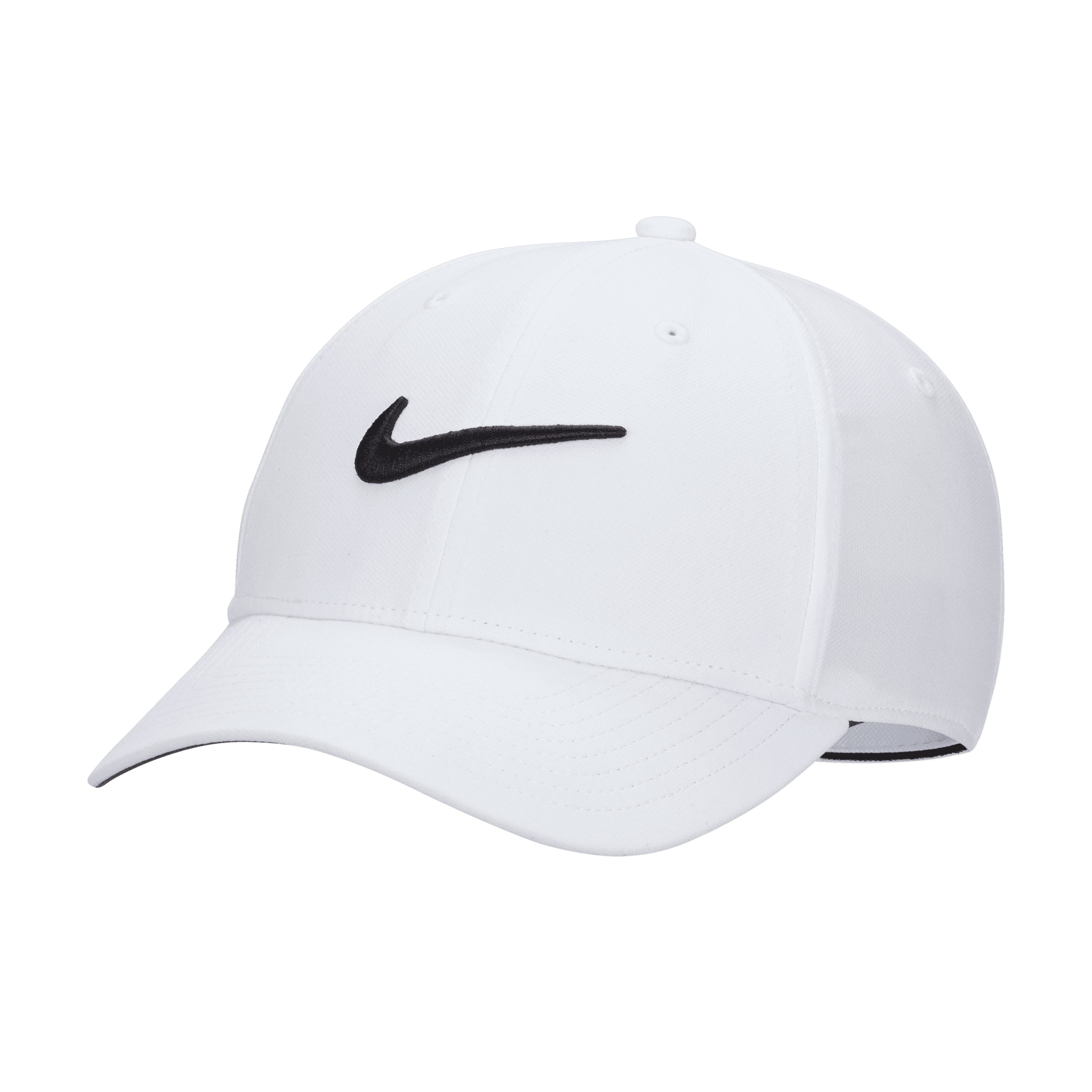 Nike Structured Swoosh Club Cap - White / Black