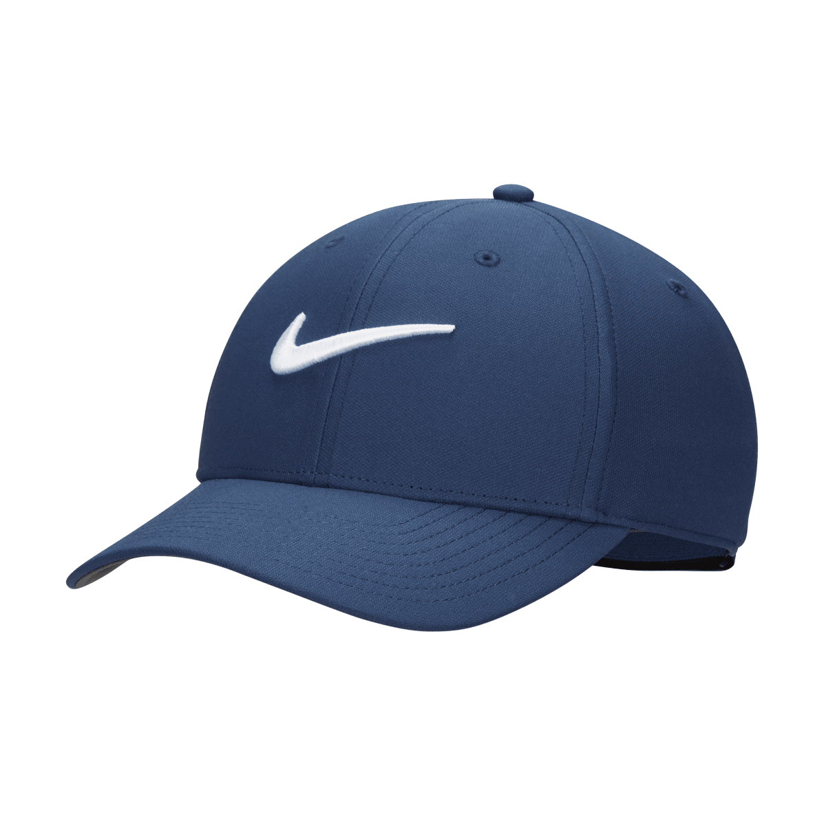 Nike Structured Swoosh Club Cap - Midnight Navy / White - Nike Golf