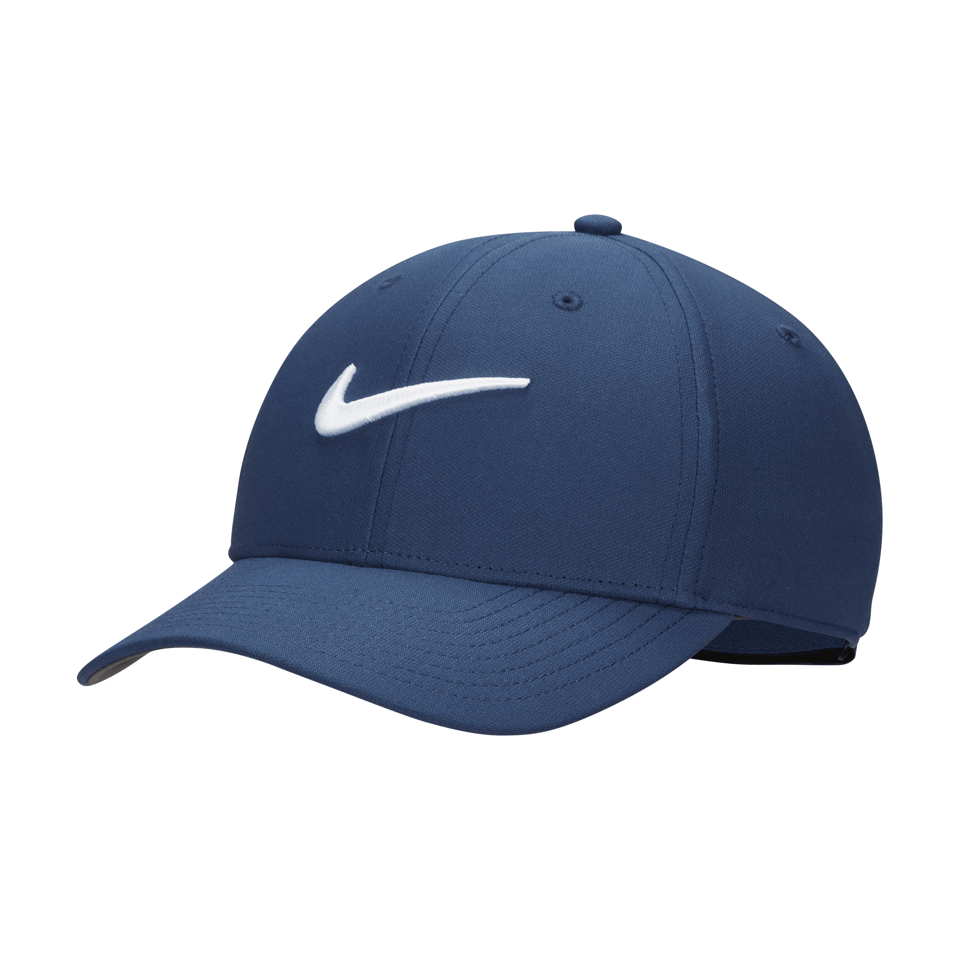 Nike Structured Swoosh Club Cap - Midnight Navy / White