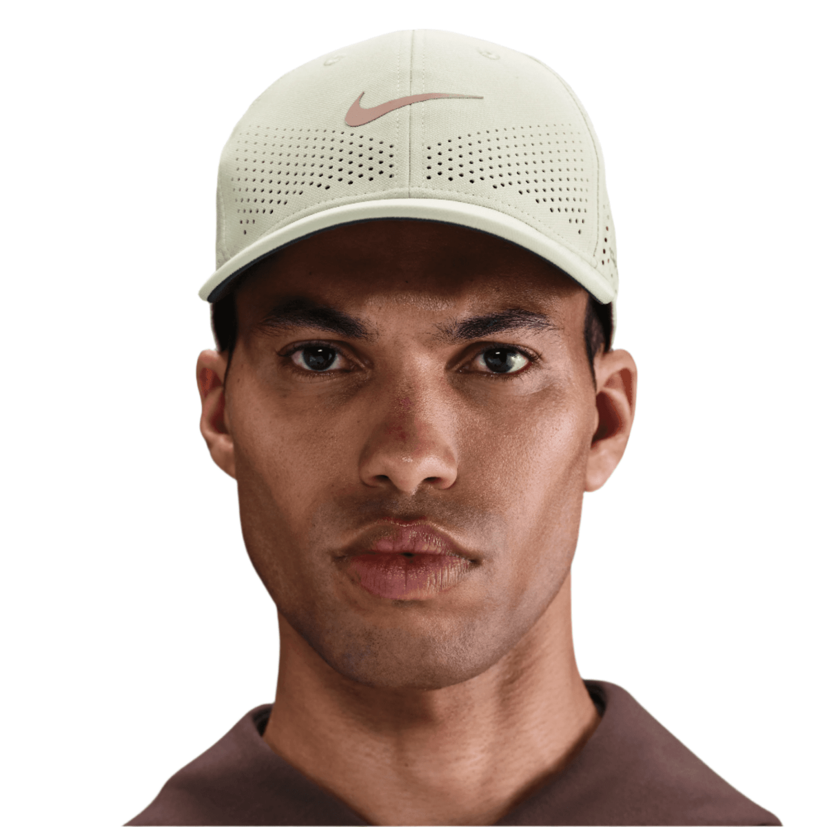 Nike Dri - FIT ADV Rise Structured SwooshFlex Cap - Light Khaki - Nike Golf