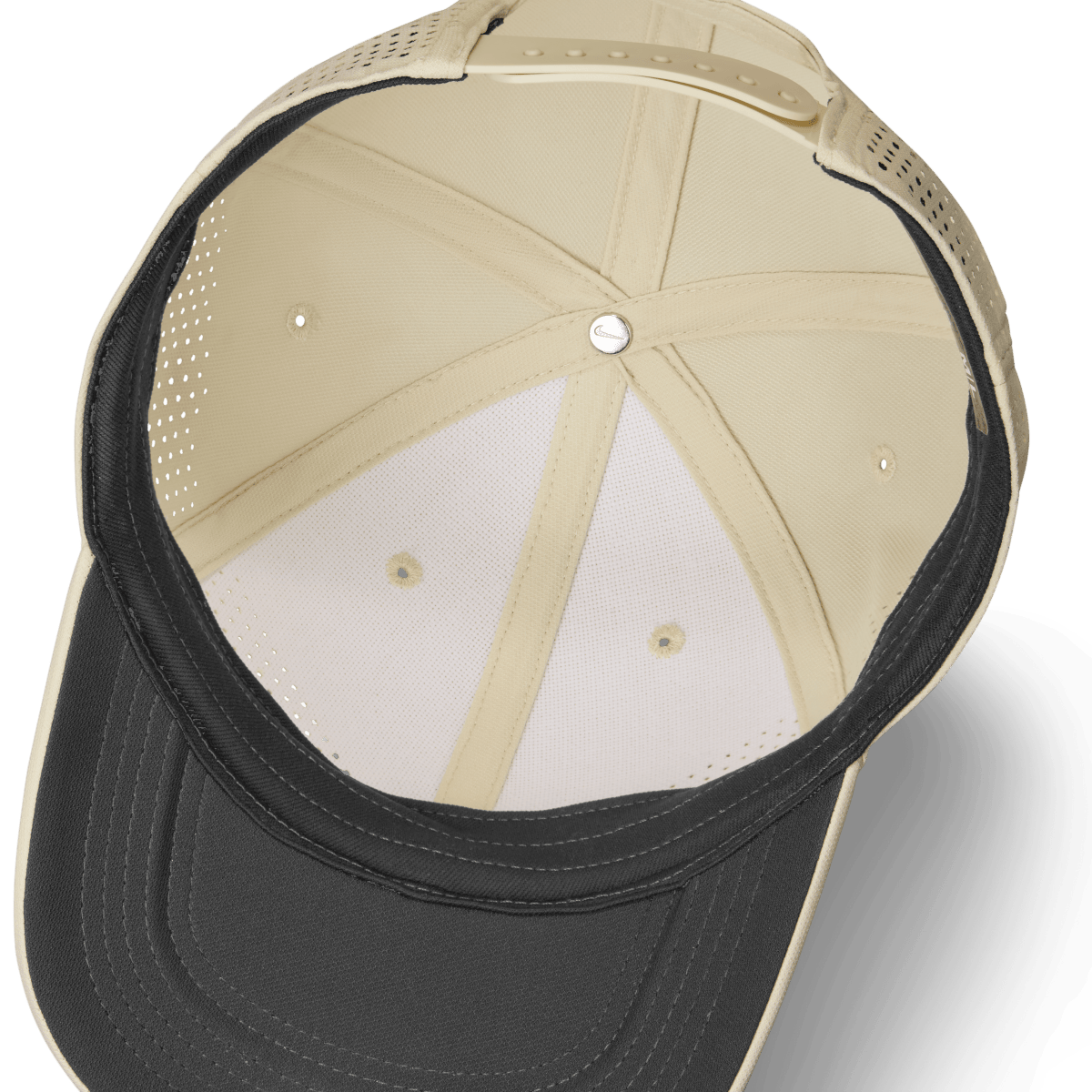 Nike Dri - FIT ADV Rise Structured SwooshFlex Cap - Light Khaki - Nike Golf