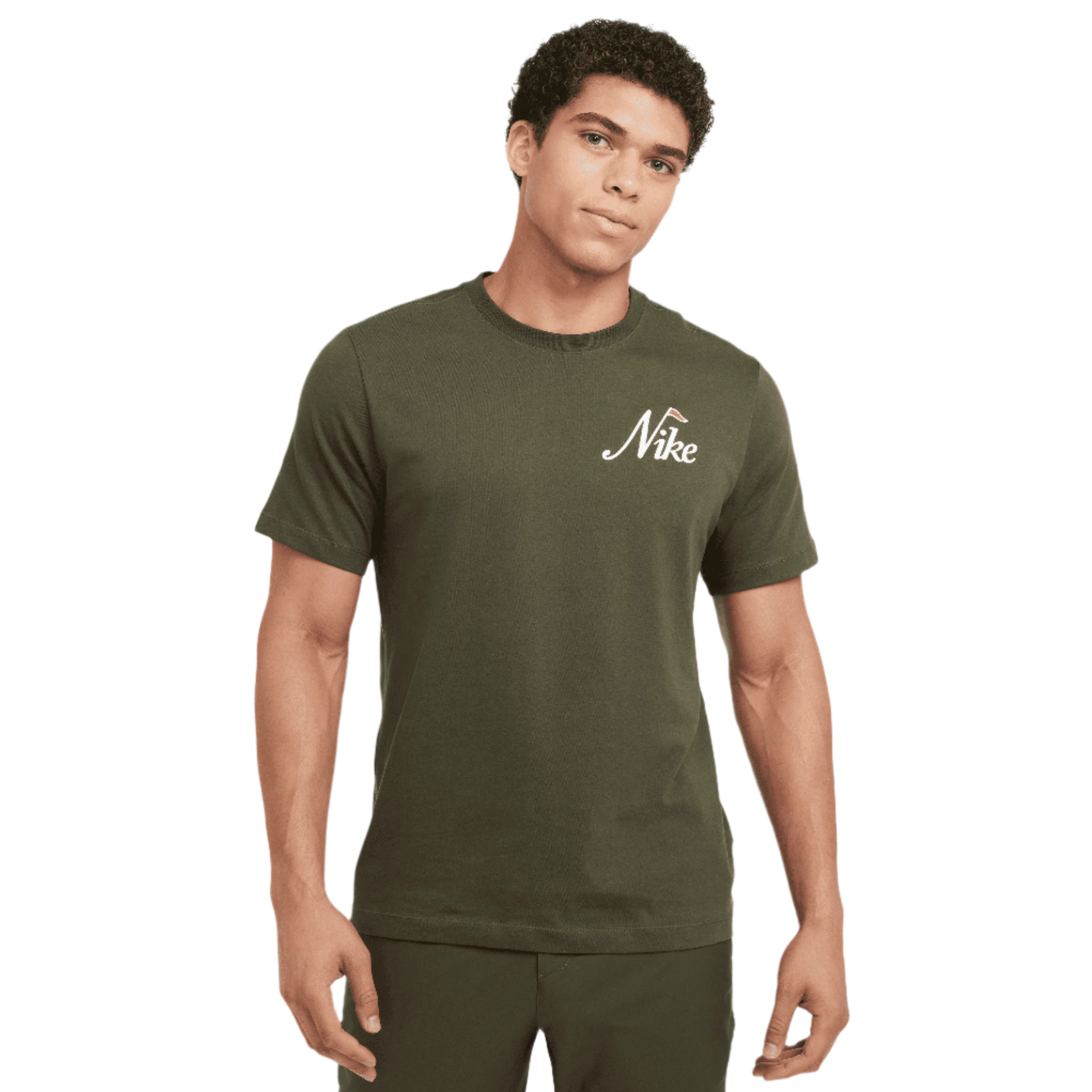 Nike Mens Golf T Shirt - Cargo Khaki