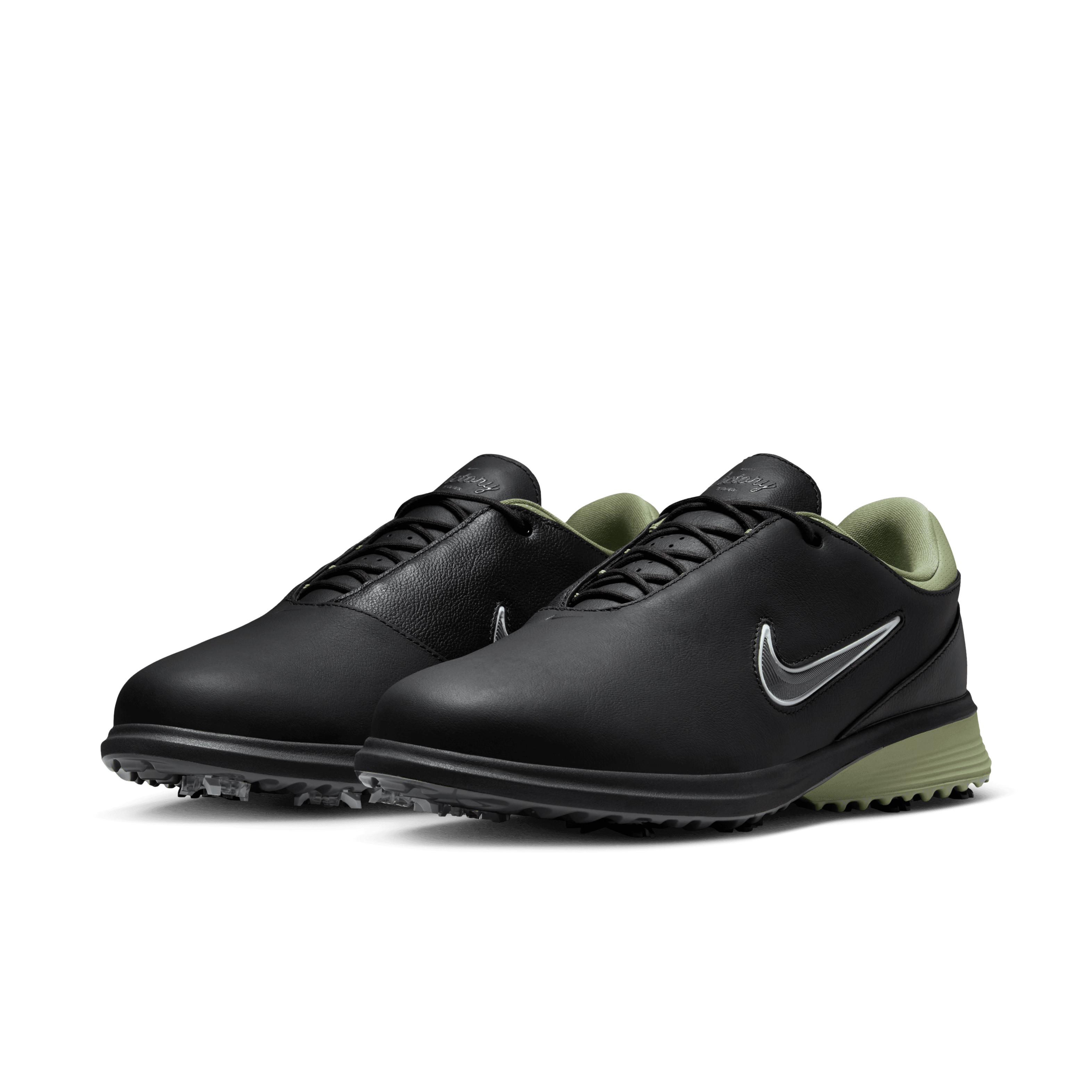 Nike Victory Tour 4 Golf Shoe - Black / Iron Grey / Dusty Olive