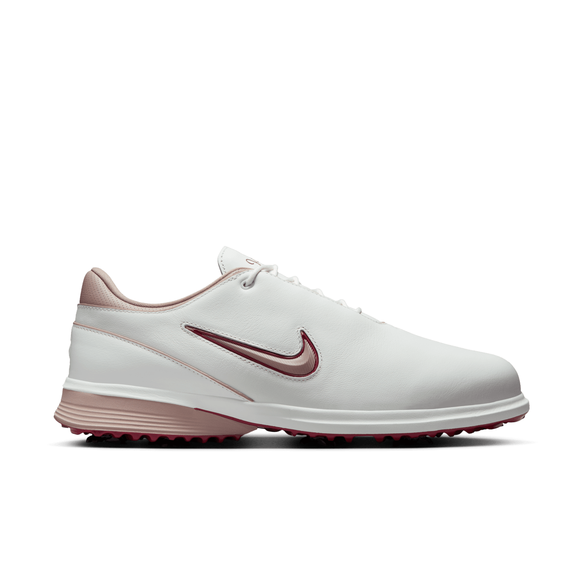 Nike Victory Tour 4 Golf Shoe - Summit White / Taupe Grey / Black / Team Red - Nike Golf