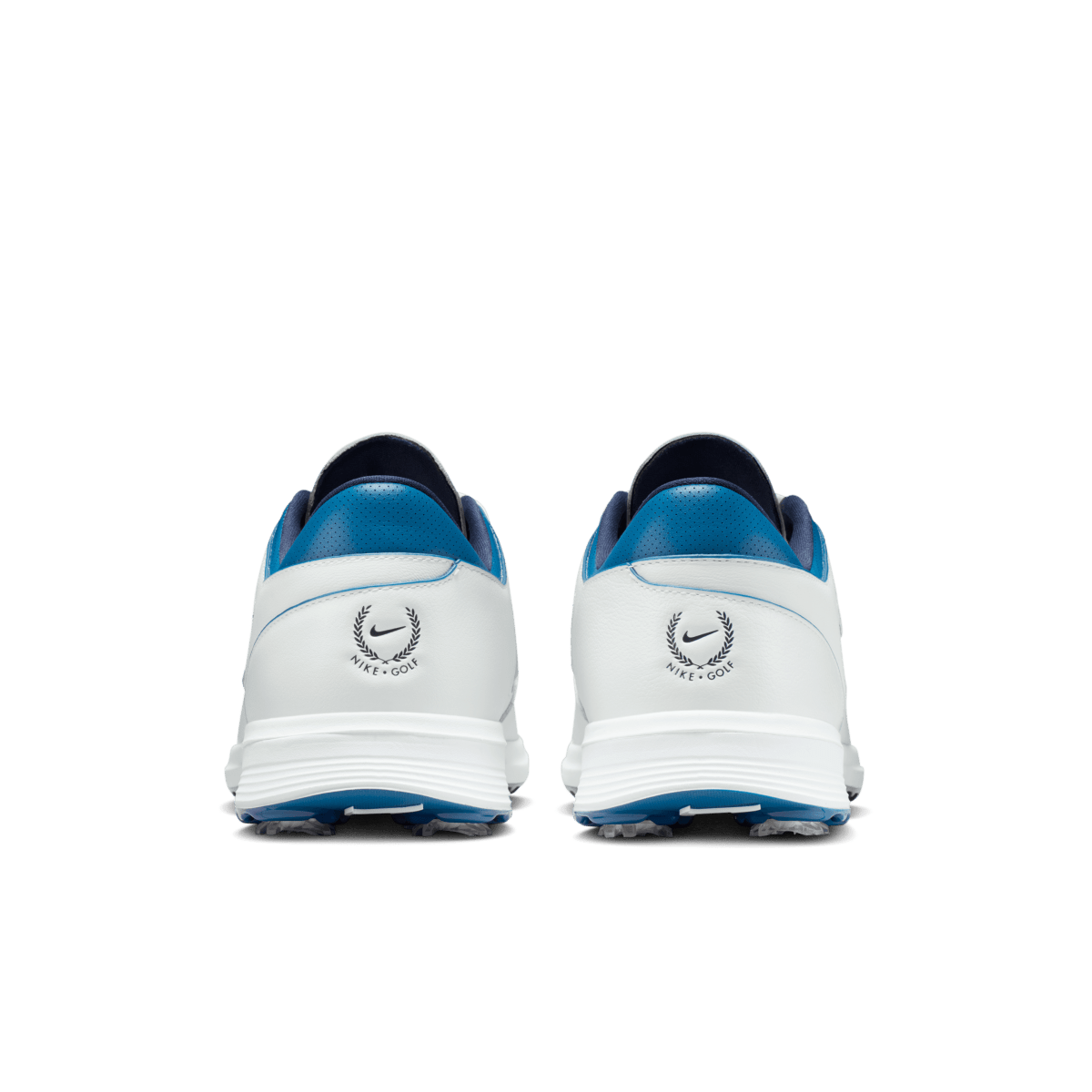 Nike Victory Tour 4 Golf Shoe - Summit White / Metallic Silver / Court Blue (OWN USE) - Nike Golf