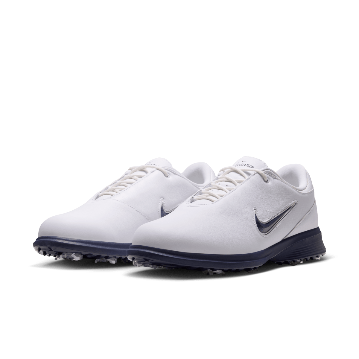 Nike Victory Tour 4 Golf Shoe - White / Midnight Navy
