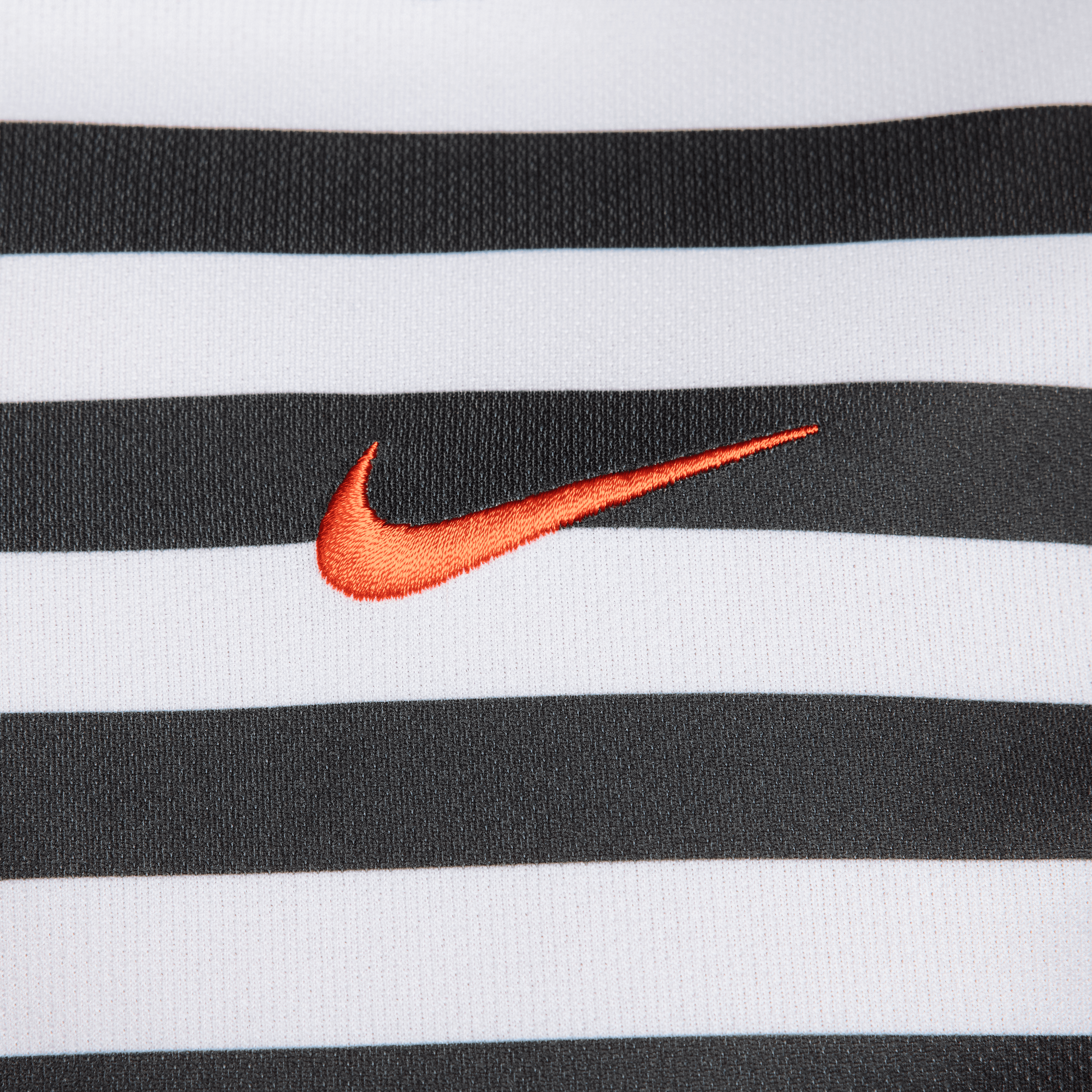 Nike Dri-Fit Victory+ Mens Blocked Polo Shirt - Black/Team Orange