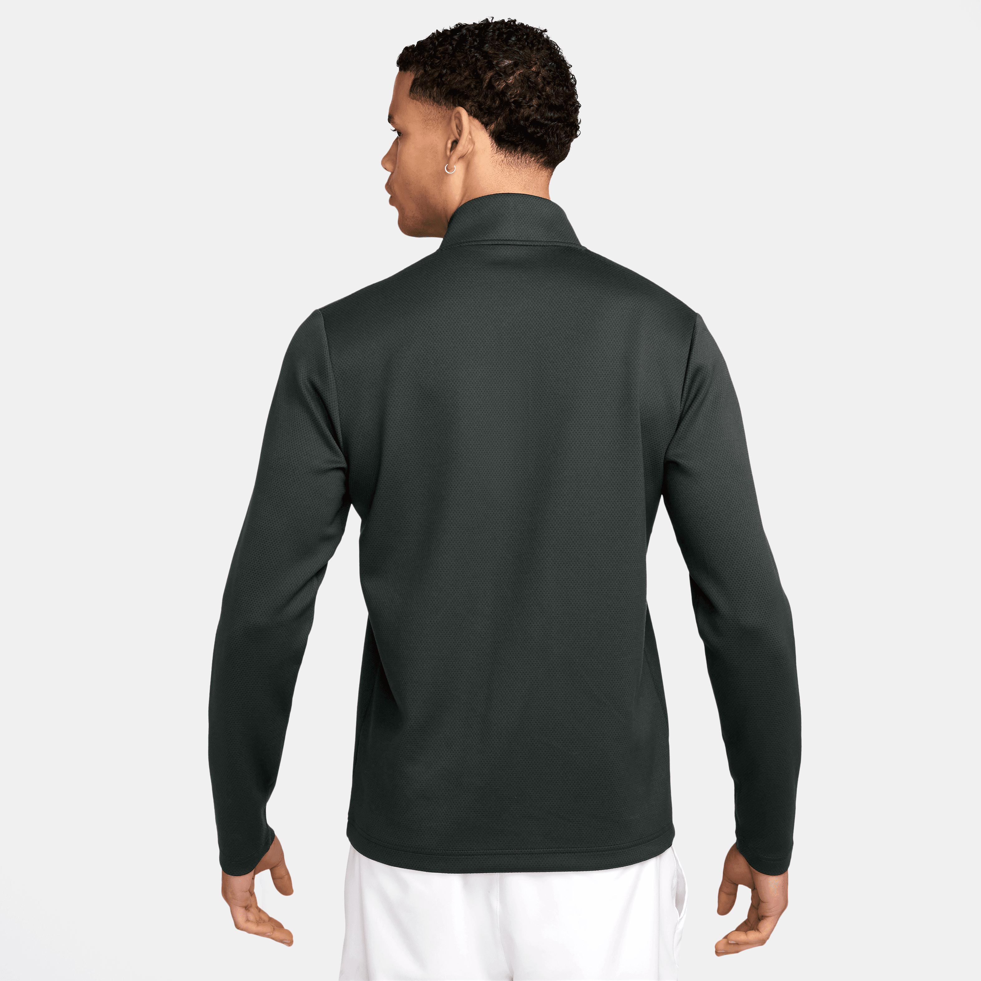 Nike Therma Flex 1/2 Zip Mens Golf Pullover - Dark Green