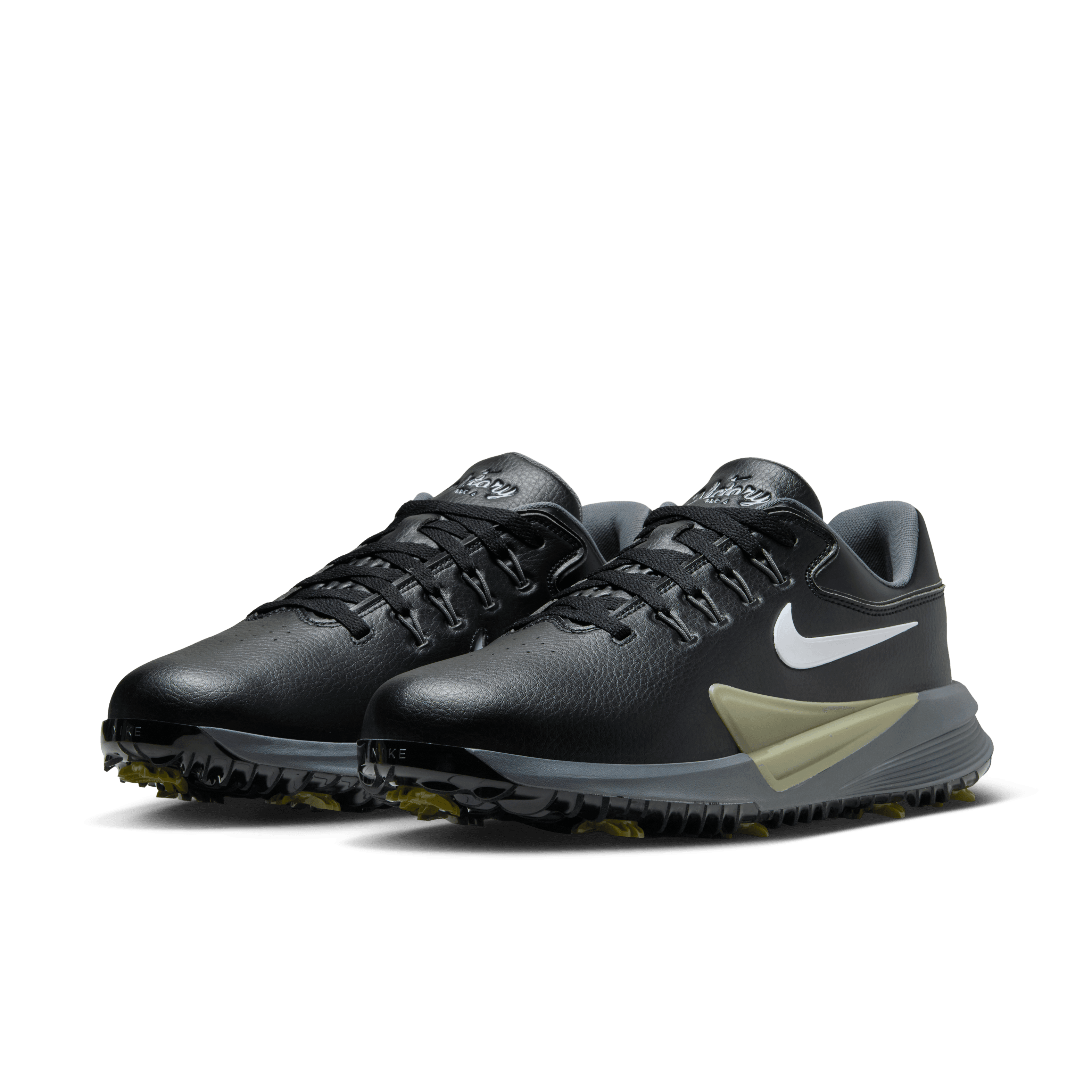 Nike Victory Pro 4 Golf Shoe - Black / White / Dusty Olive